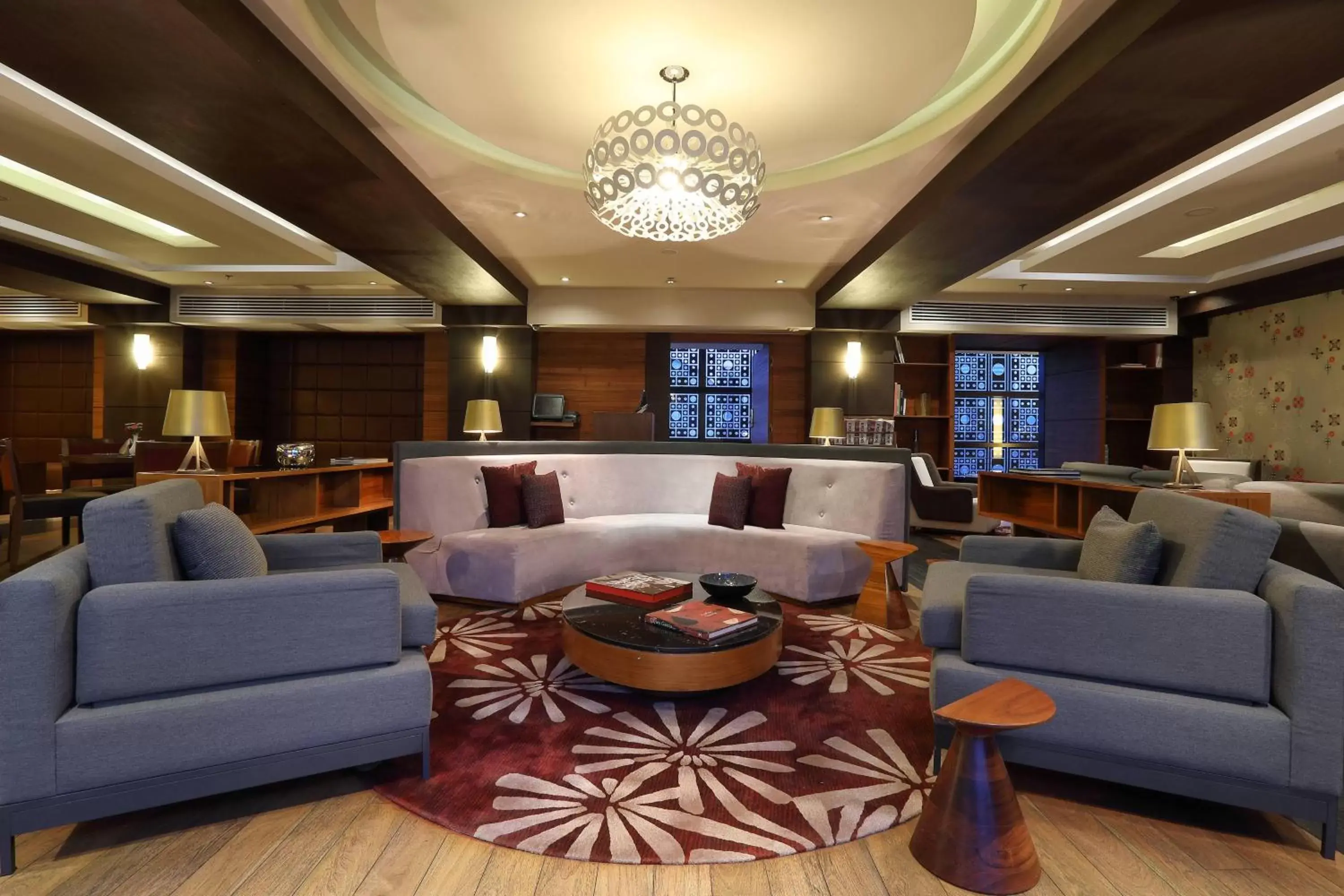 Lounge or bar, Lobby/Reception in JW Marriott Hotel Mexico City Santa Fe
