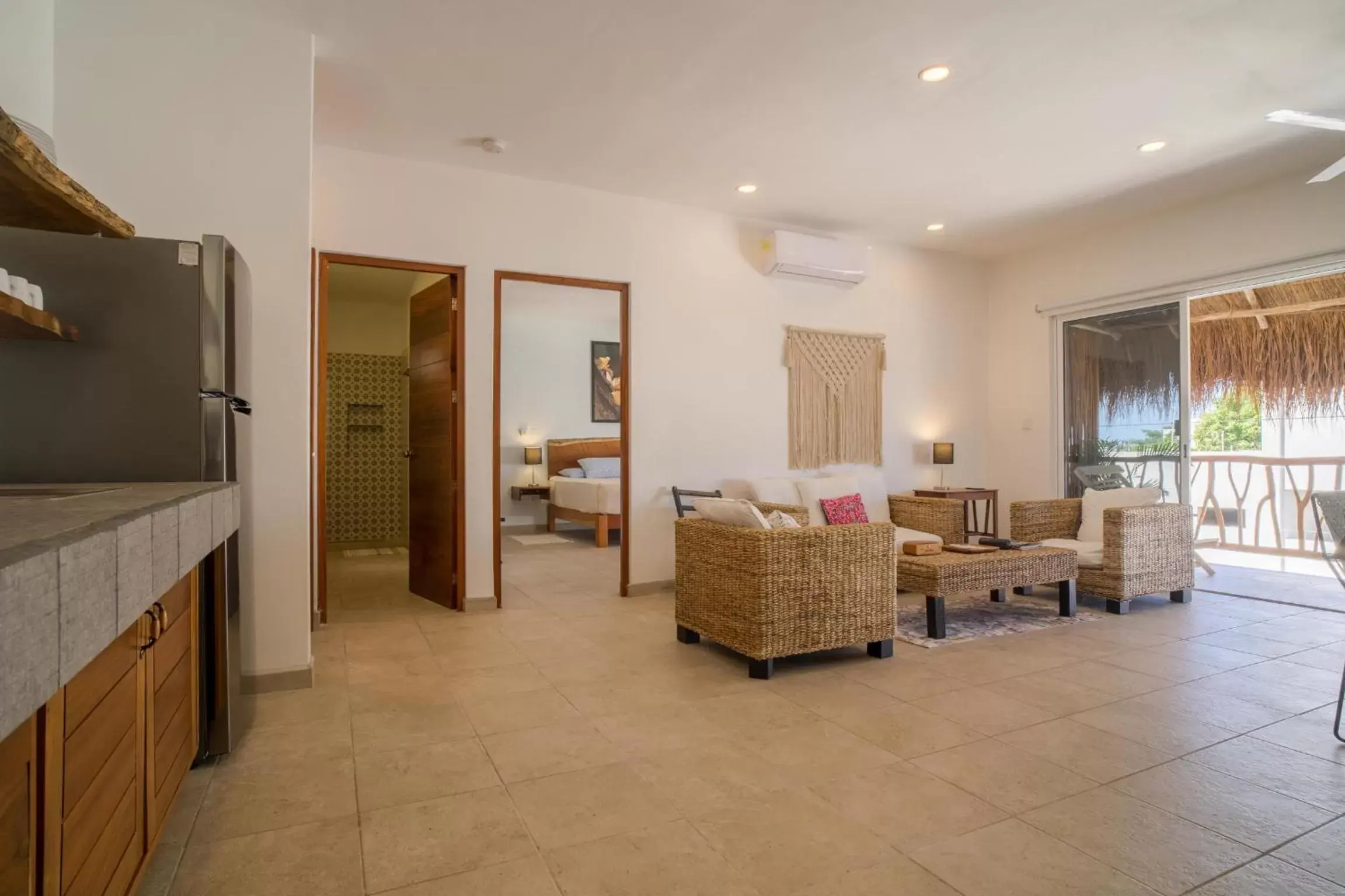 Living room, Seating Area in Caliza Tulum Hotel