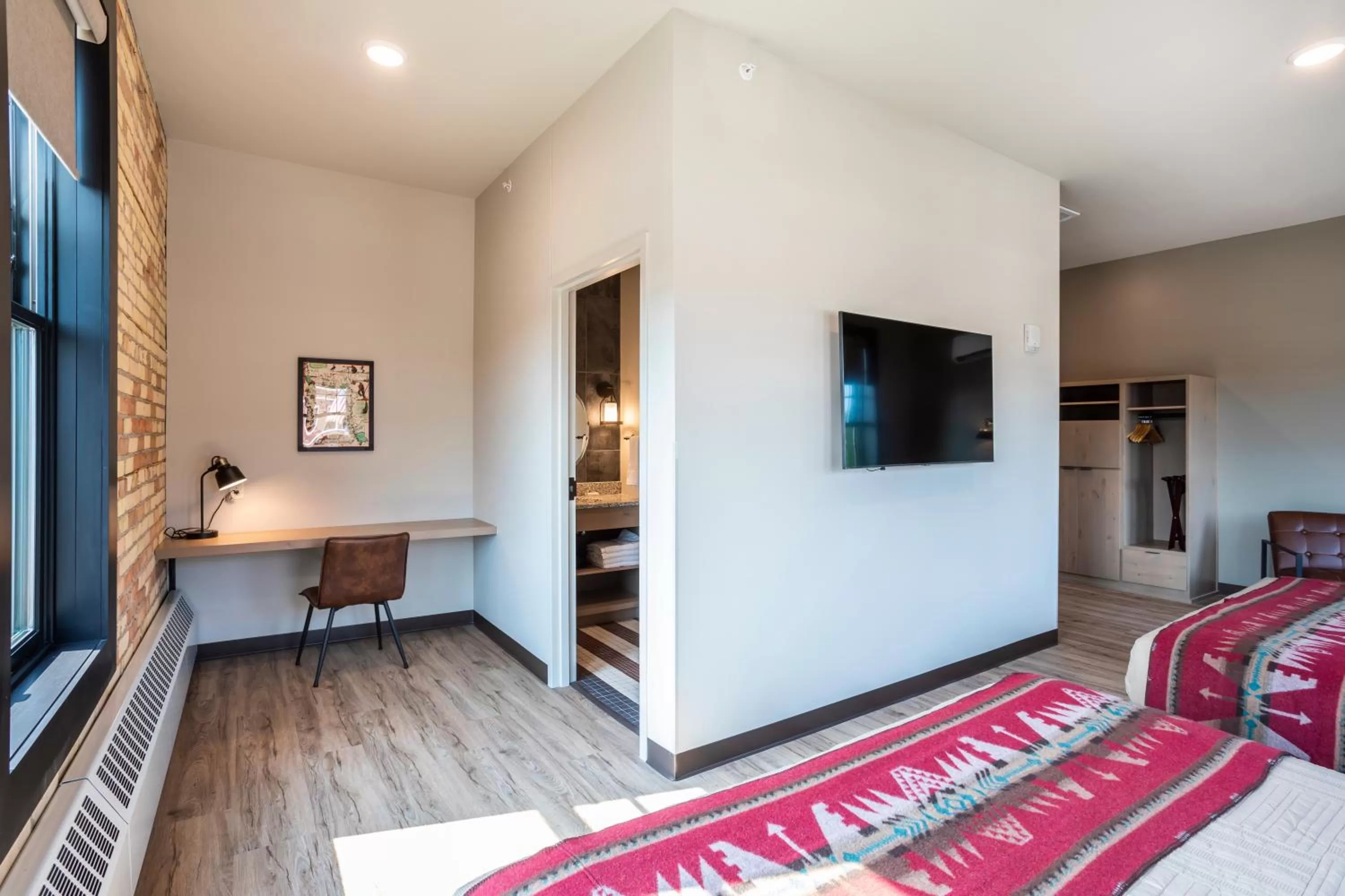 TV/Entertainment Center in Crosby Lofts