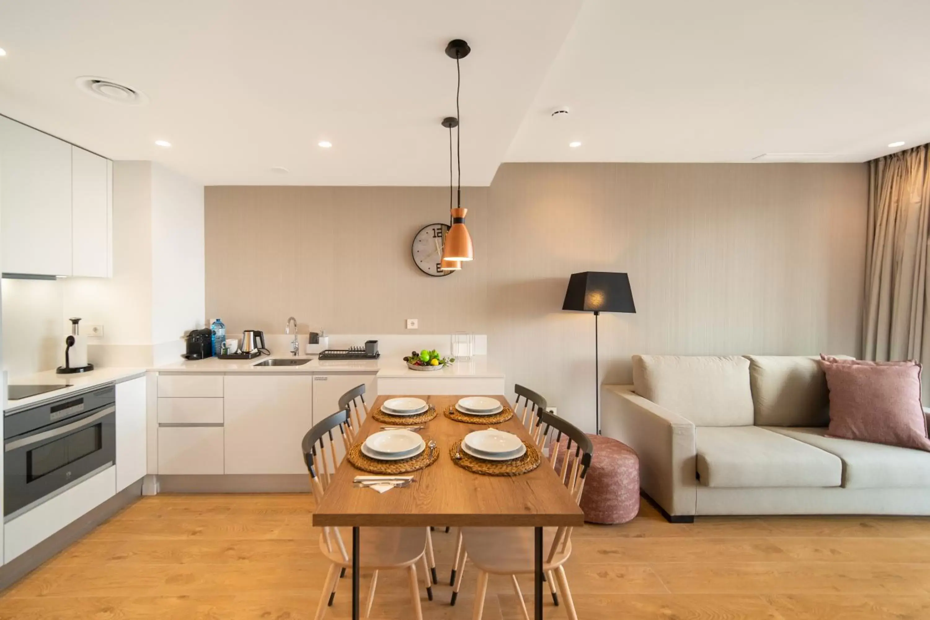 Living room, Dining Area in Ahoy Apartments