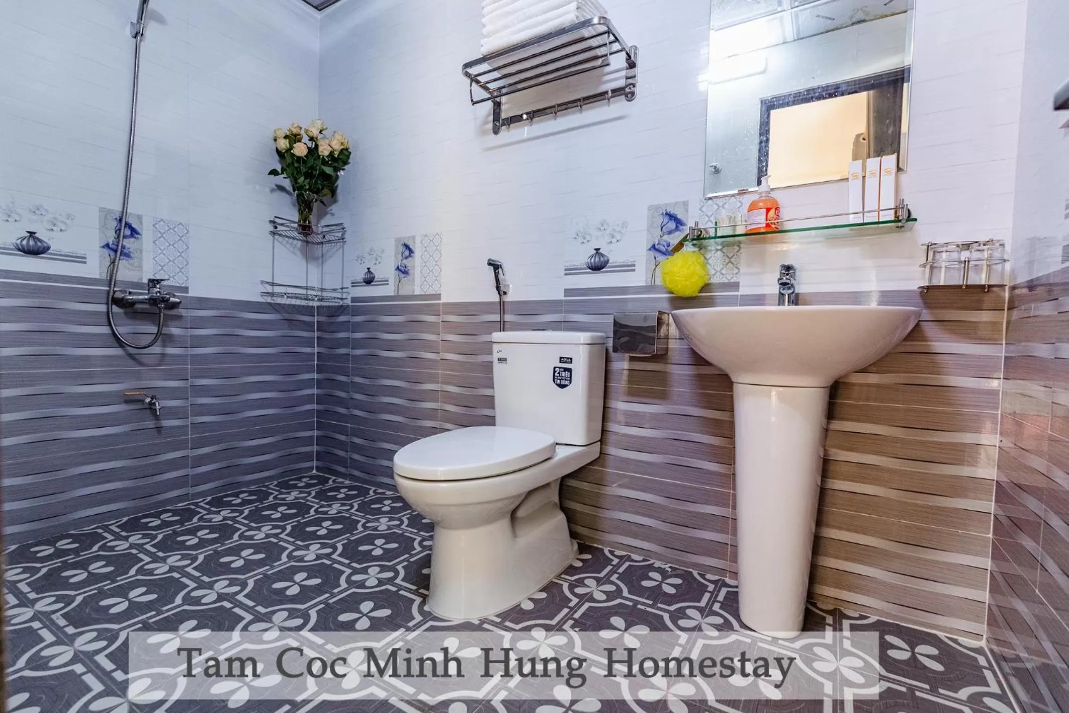 Bathroom in Tam Coc Minh Hung Homestay