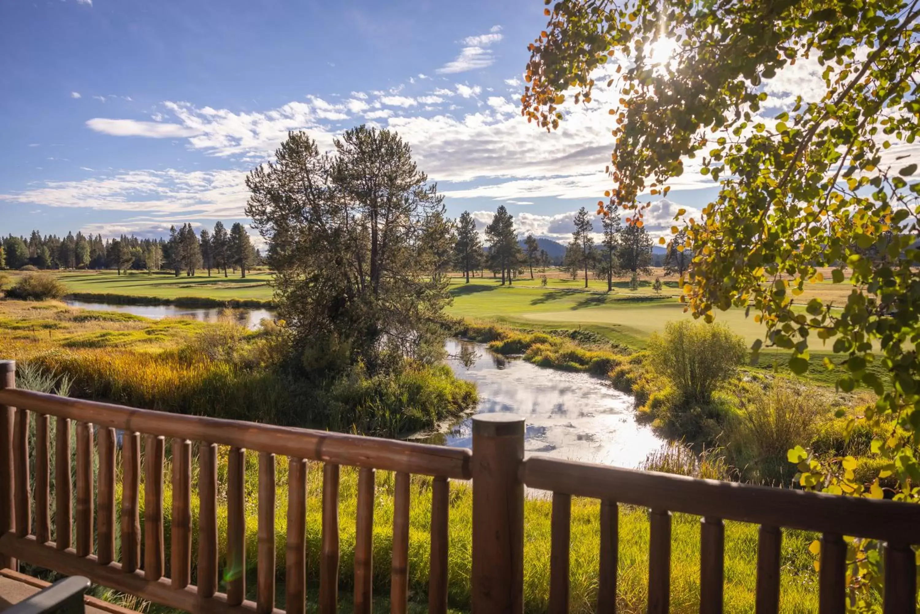 Natural landscape in Sunriver Resort