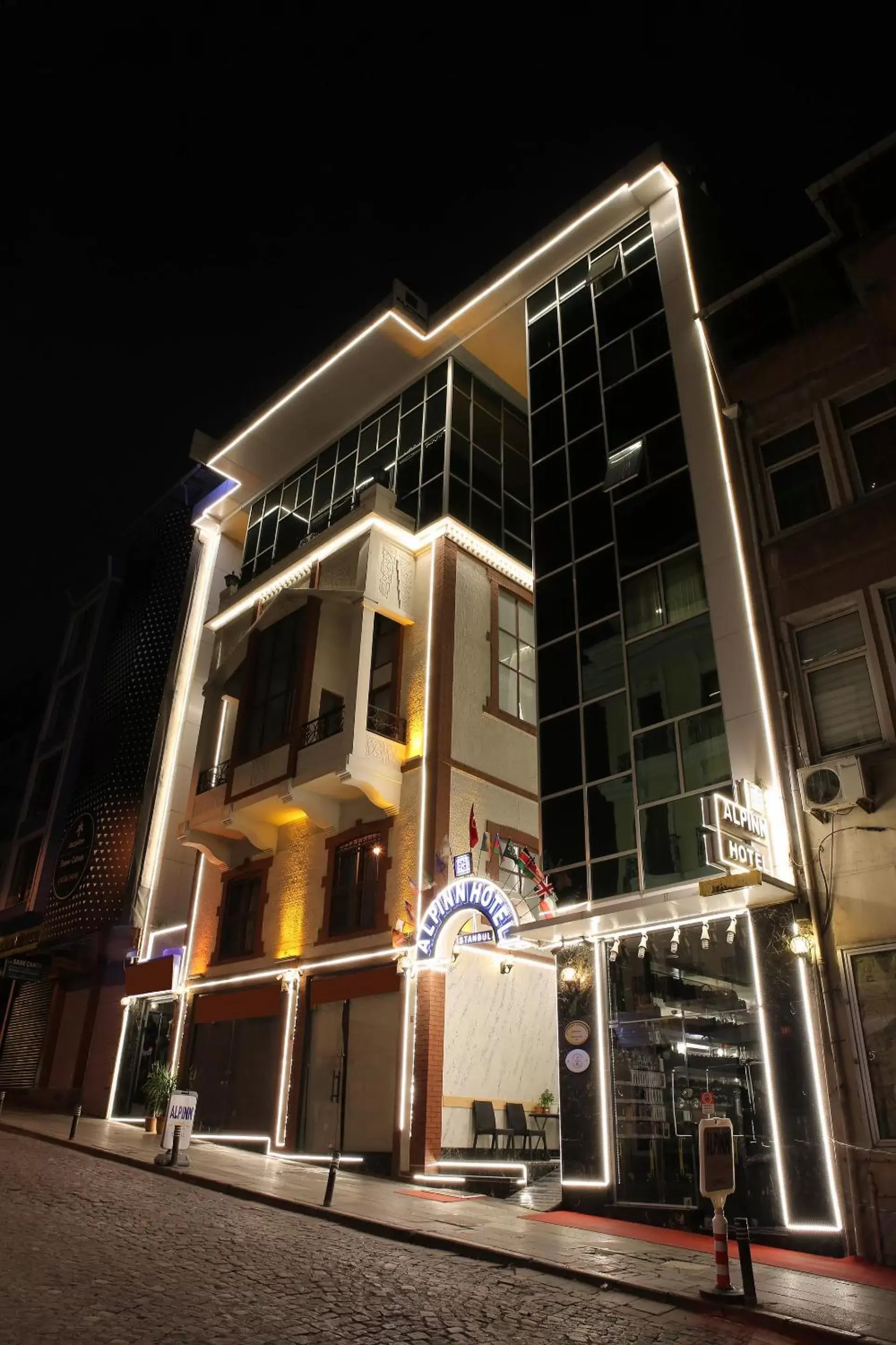 Night, Property Building in Alpinn Hotel Istanbul