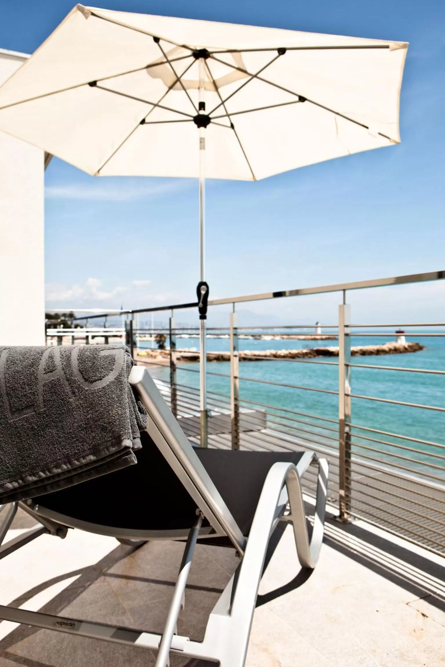 Balcony/Terrace in Villa Azur