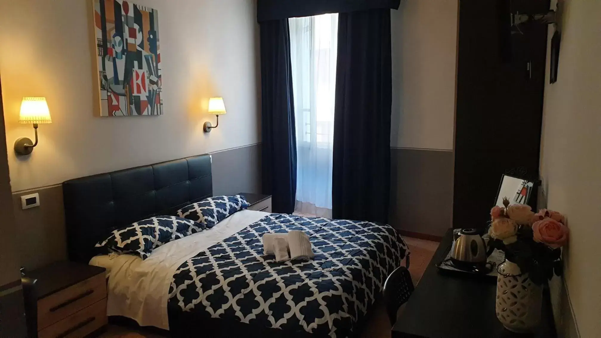 Bedroom, Bed in Albergo la Svolta
