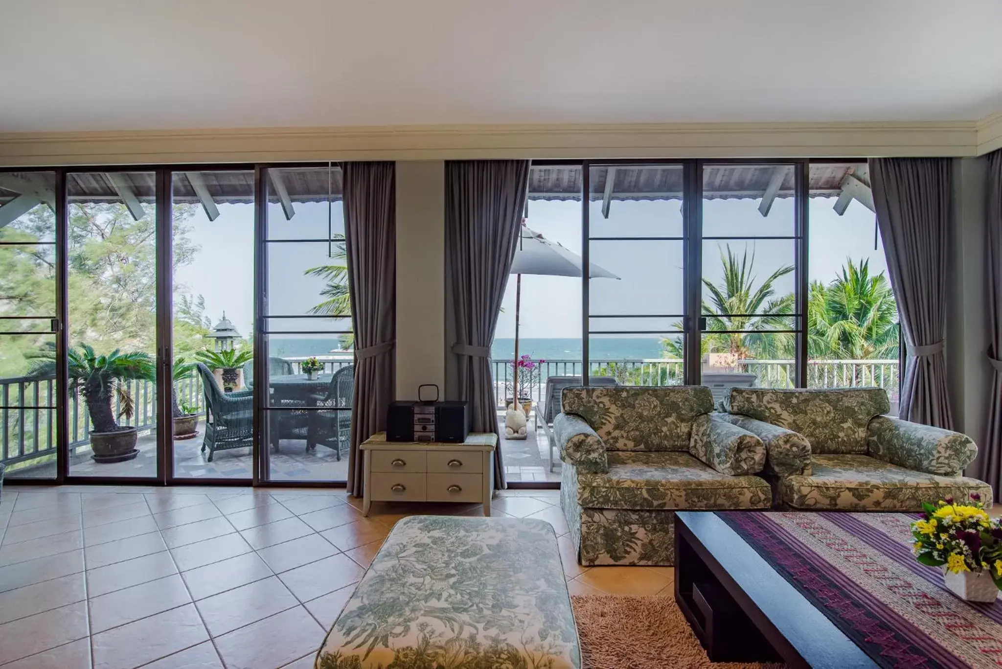 Living room, Seating Area in Anantasila Villa by the sea, Hua Hin - SHA Extra Plus