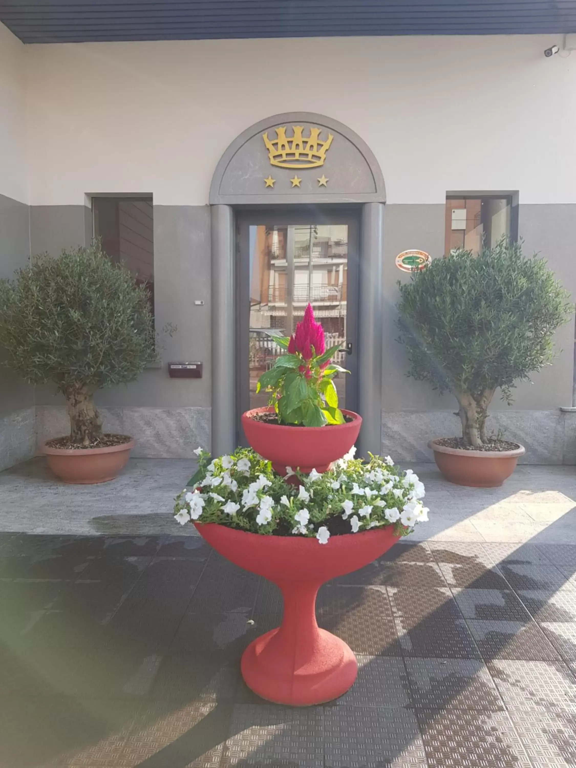 Property building in Hotel Italia dormelletto