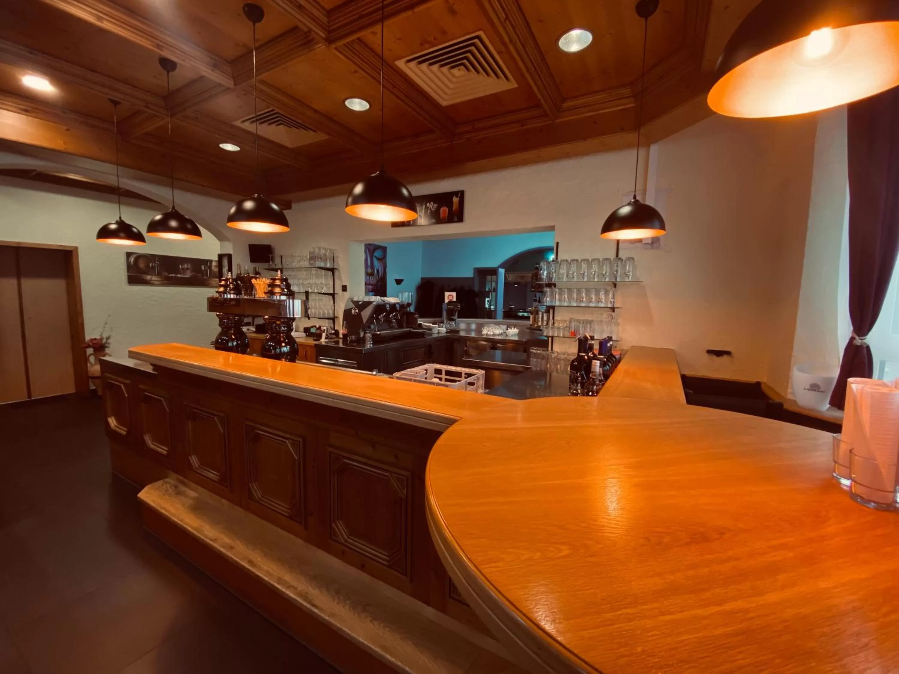 Restaurant/places to eat in E&D Hotel Rodgau