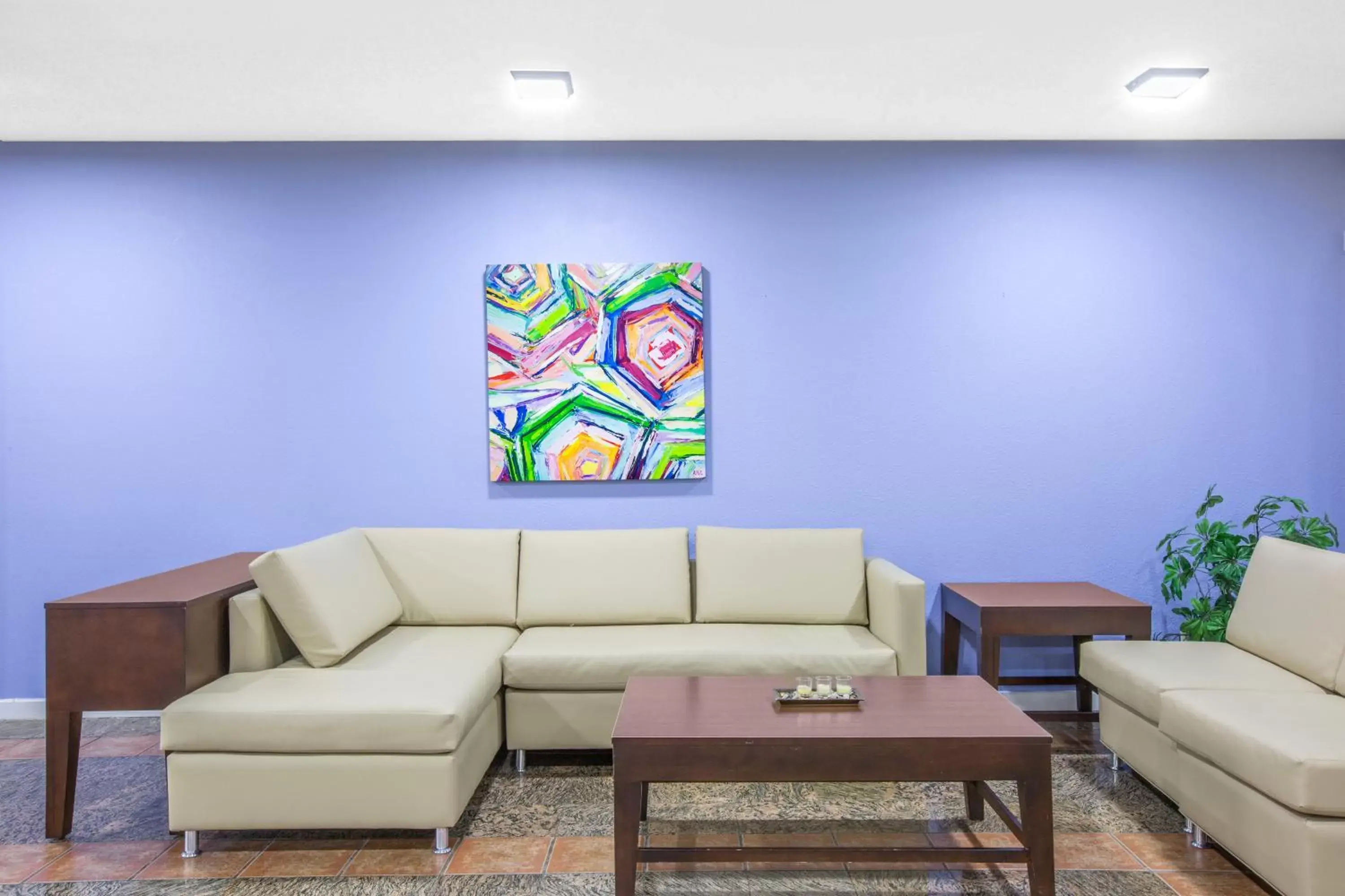 Lobby or reception in Super 8 by Wyndham Brinkley Lobby or reception in Super 8 by Wyndham Brinkley