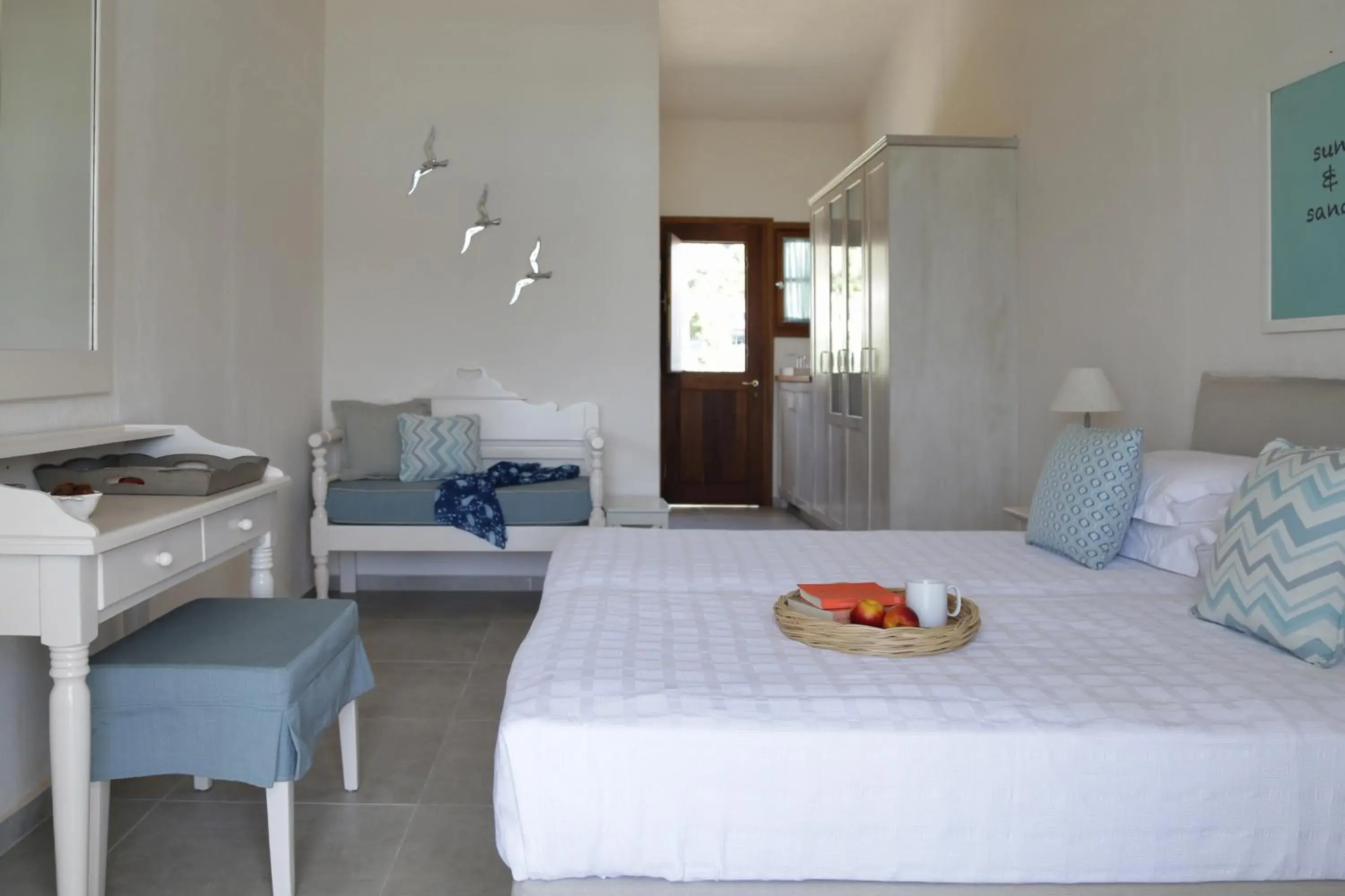 Bedroom, Bed in Skopelos Village Hotel