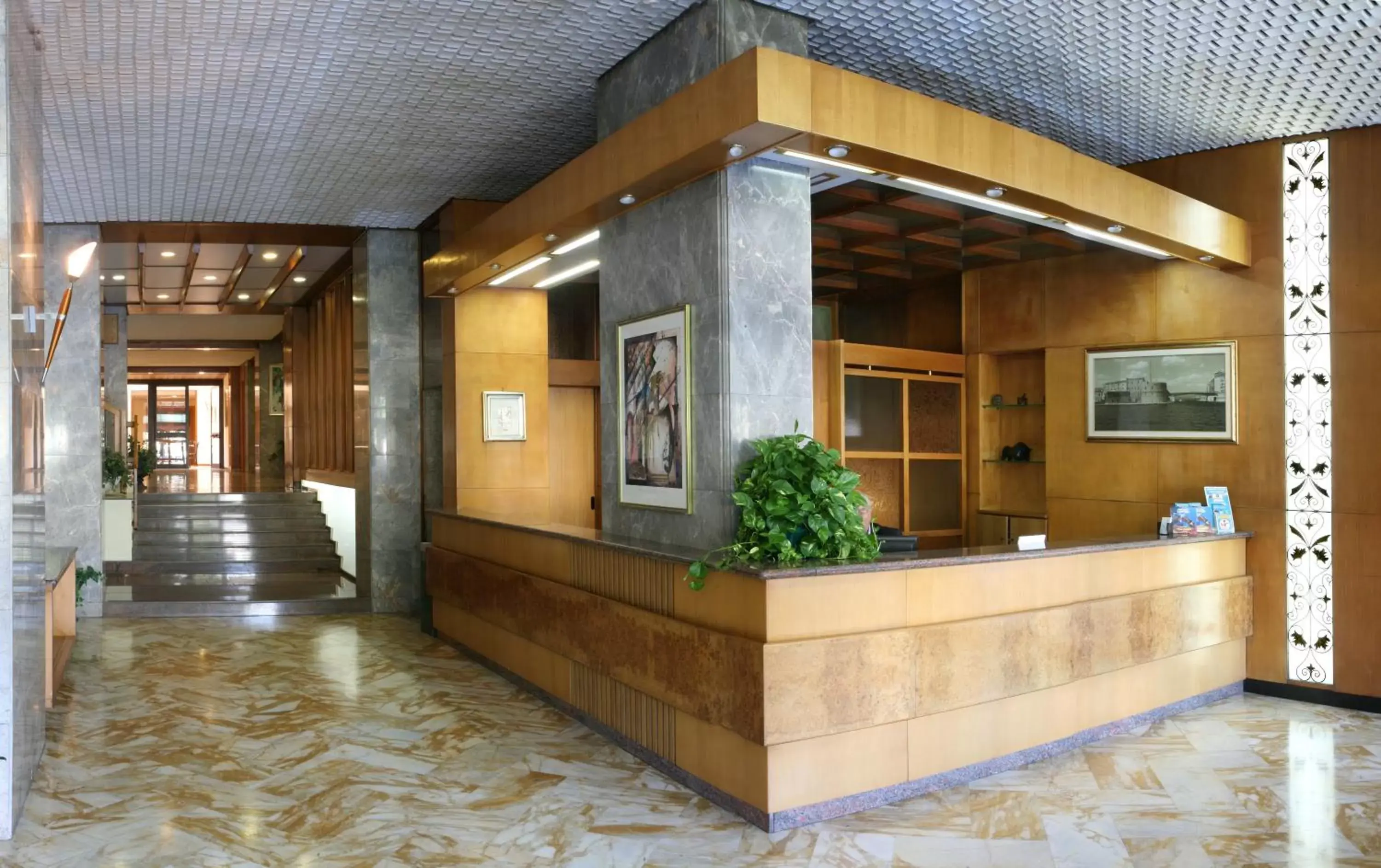 Lobby or reception in Hotel Plaza