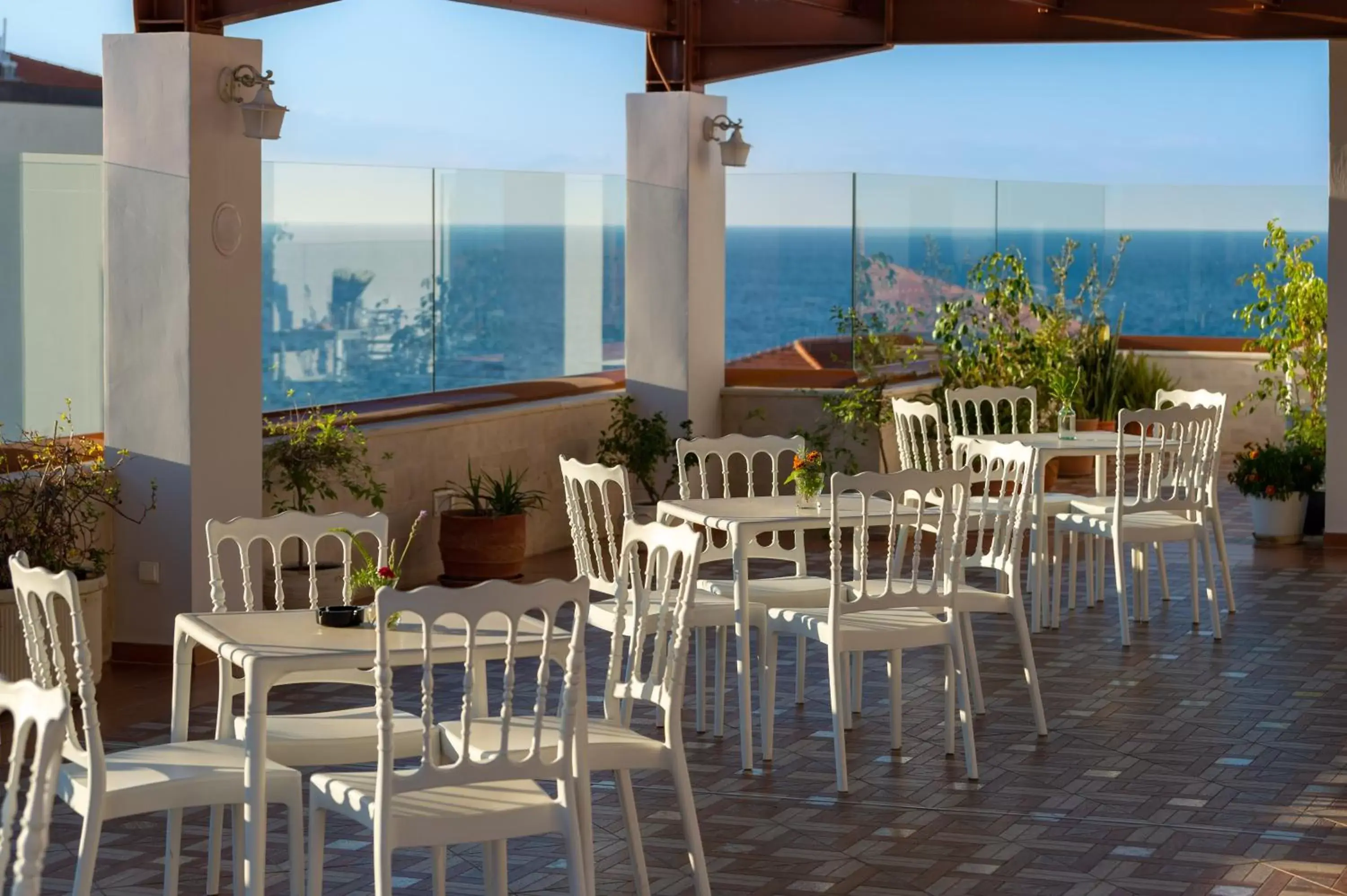 Garden, Restaurant/Places to Eat in Halepa Hotel