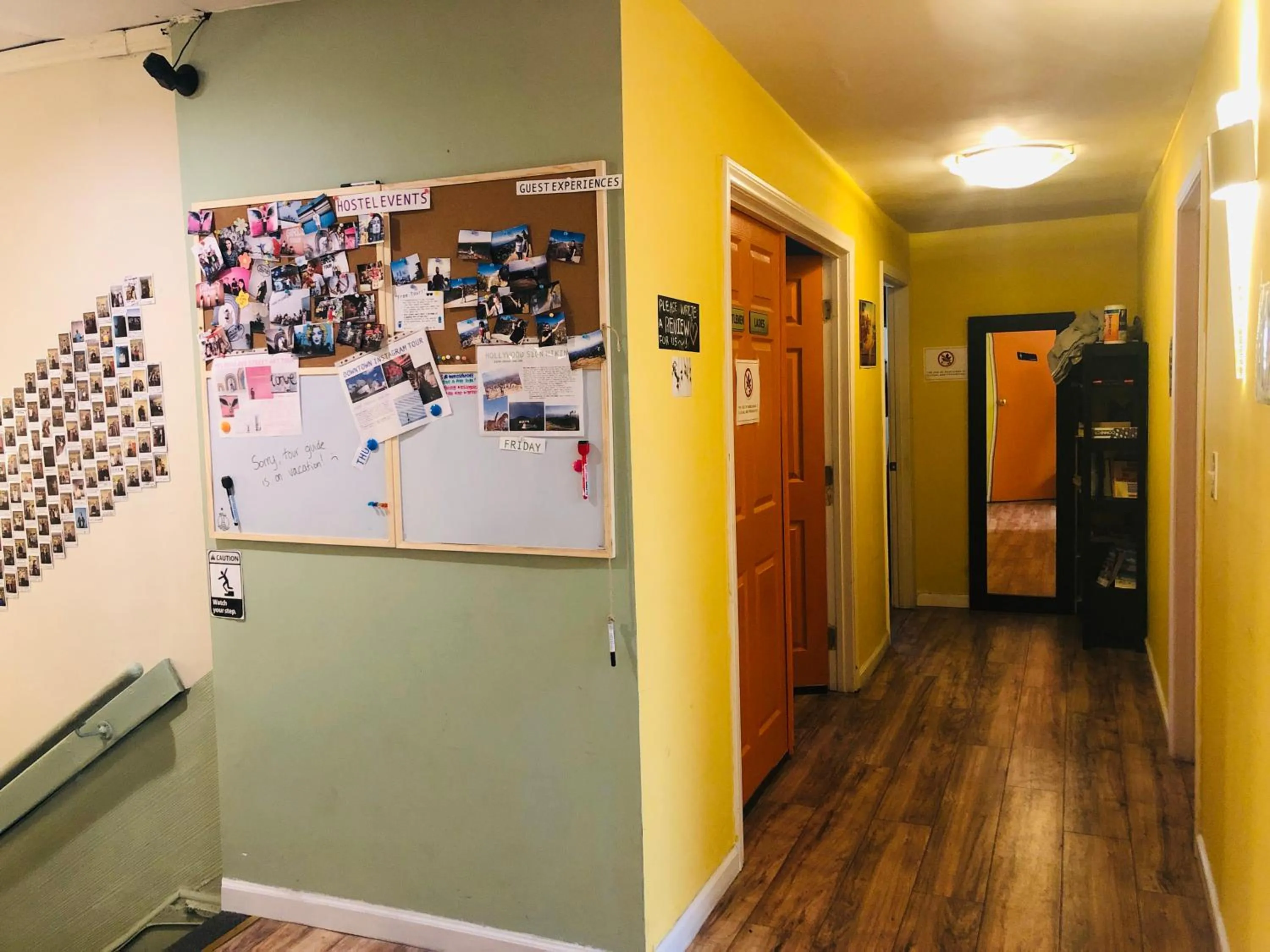 Lobby or reception in Melrose Hostel