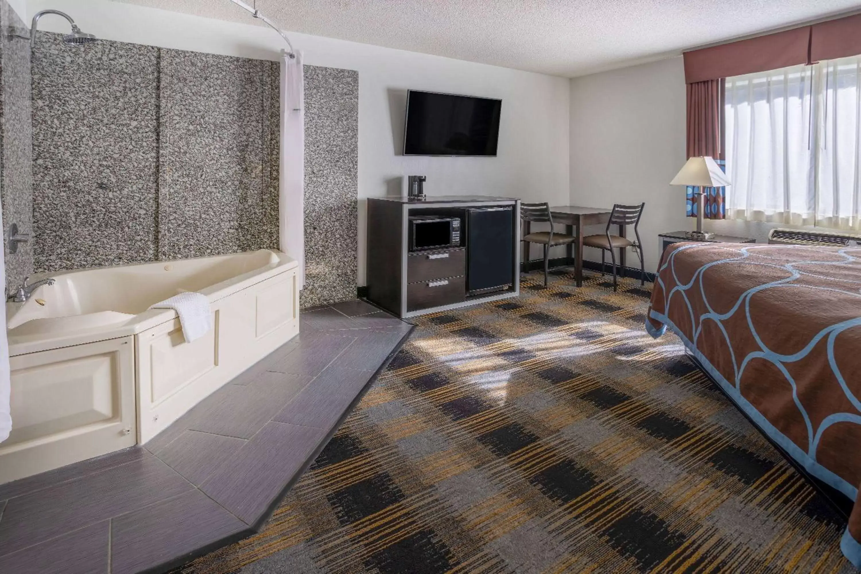 Bed in Super 8 by Wyndham Villa Rica Bed in Super 8 by Wyndham Villa Rica