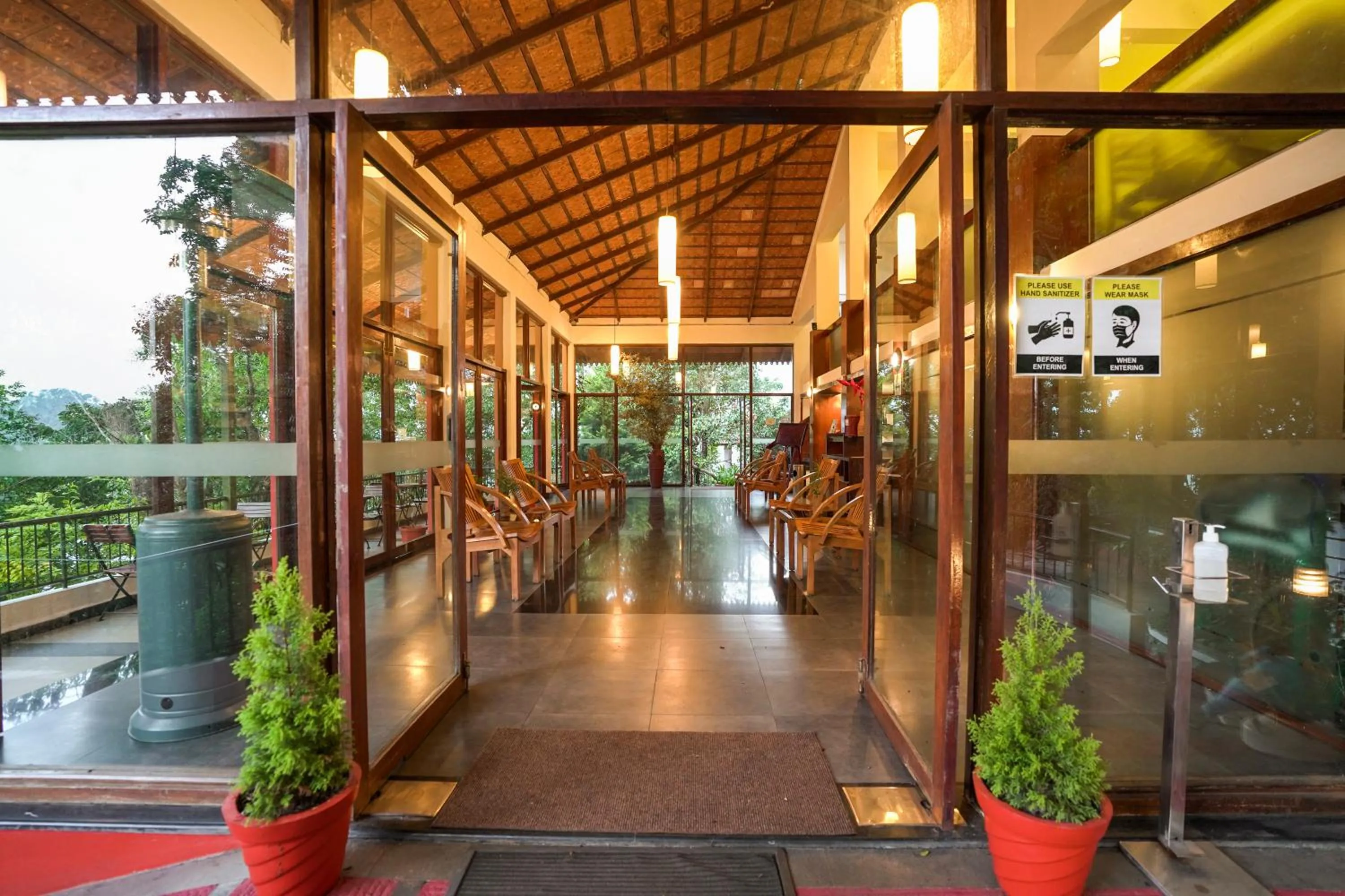 Facade/entrance in Tea Valley Resort, Munnar