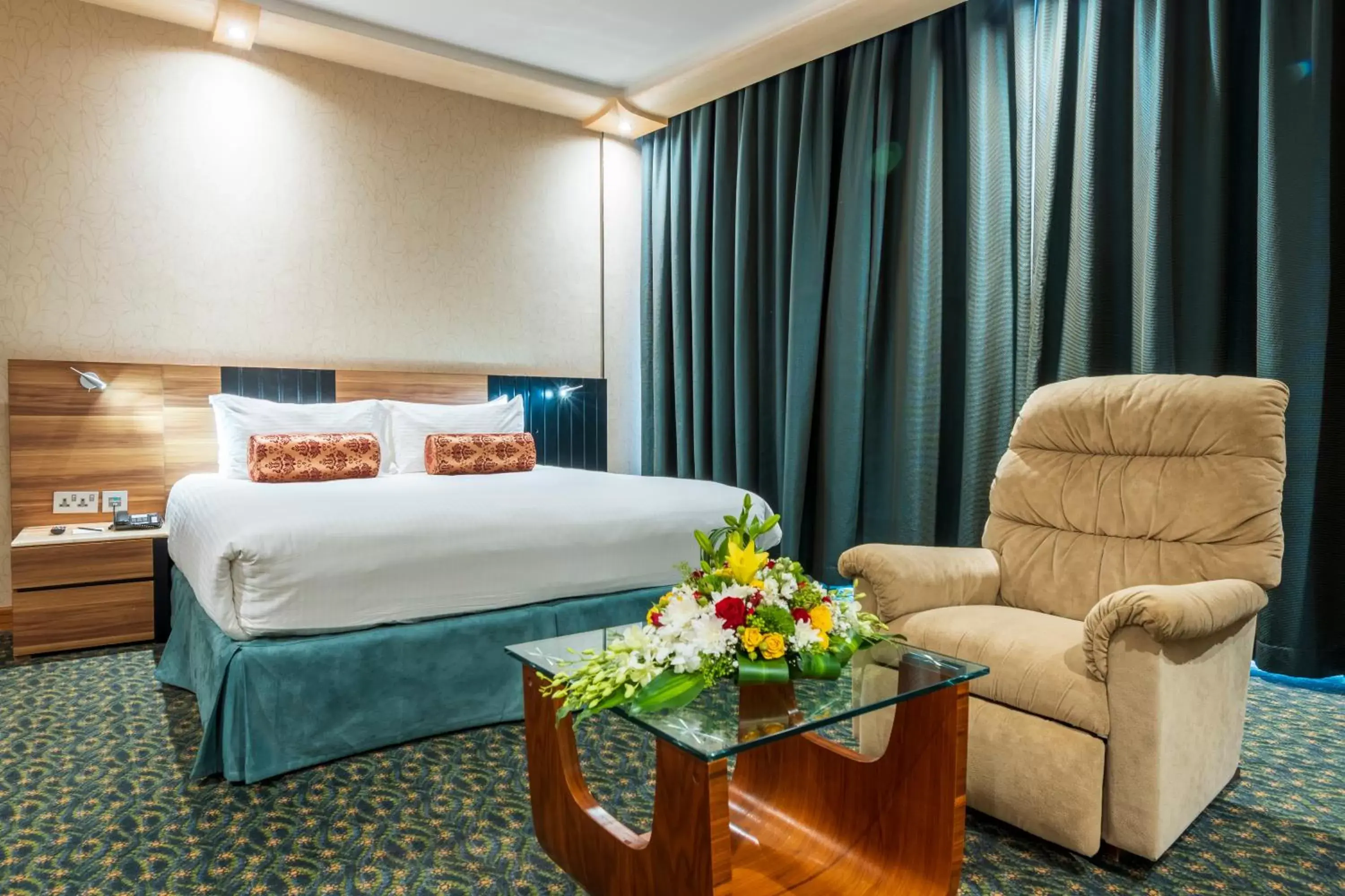 Bed in Elite Crystal Hotel Bed in Elite Crystal Hotel