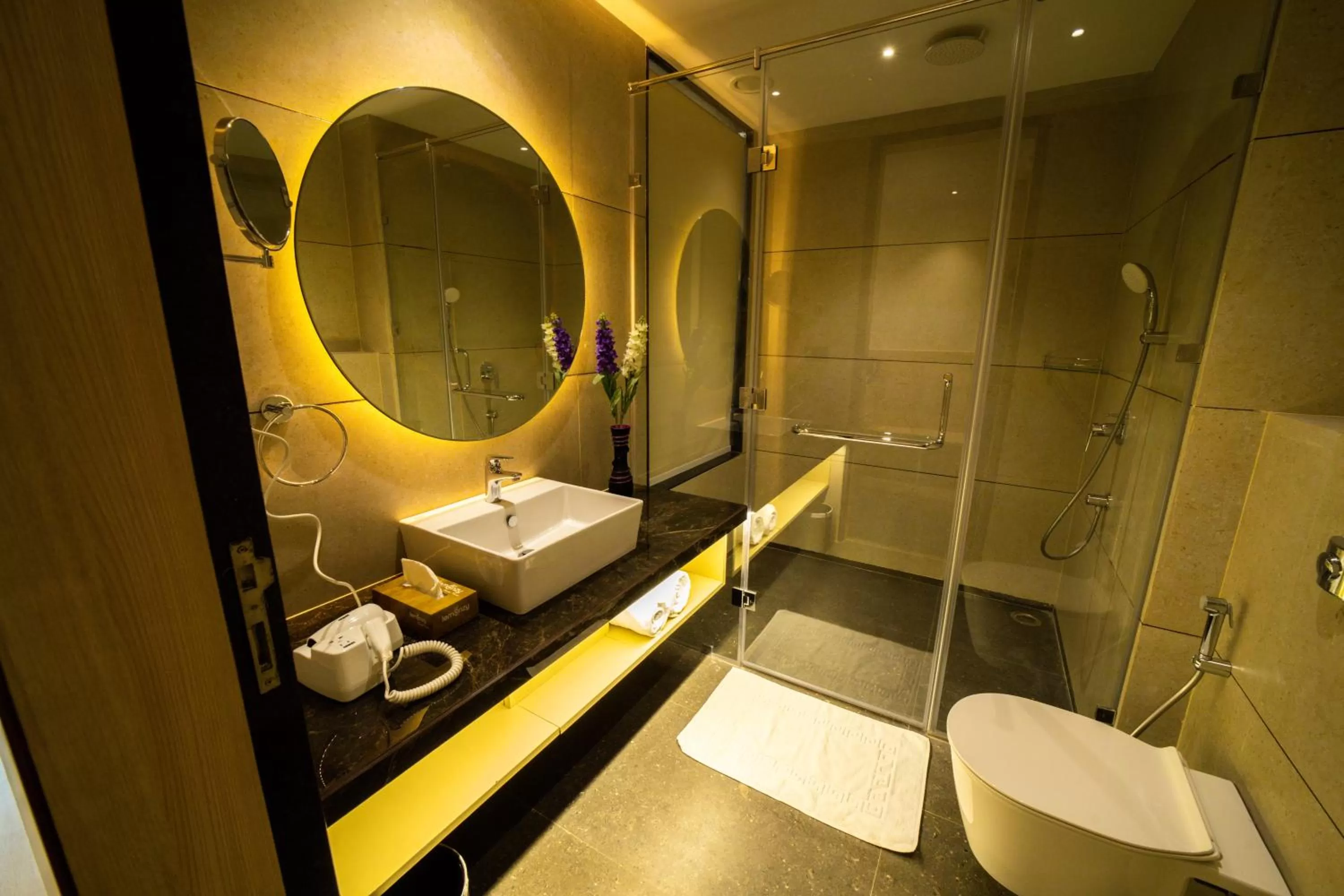 Bathroom in The Monarch at Chakan MIDC, Pune