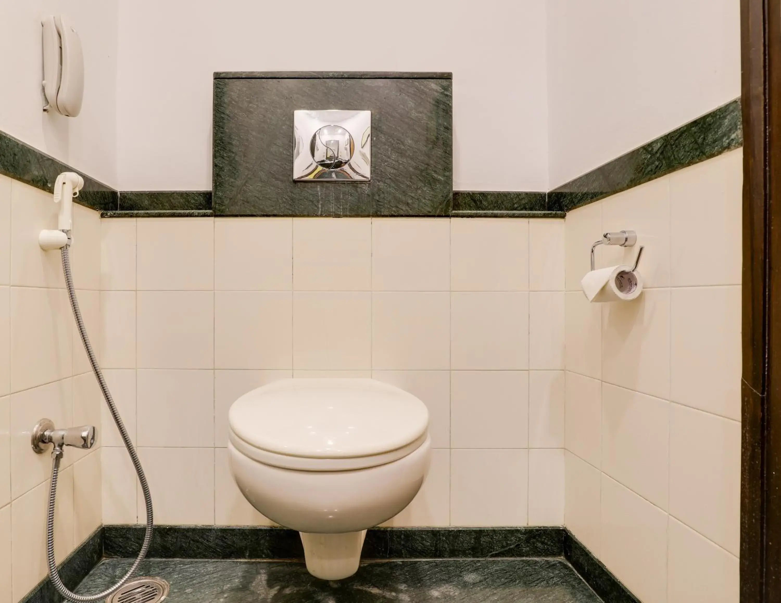 Bathroom in Lemon Tree Hotel Chandigarh Bathroom in Lemon Tree Hotel Chandigarh