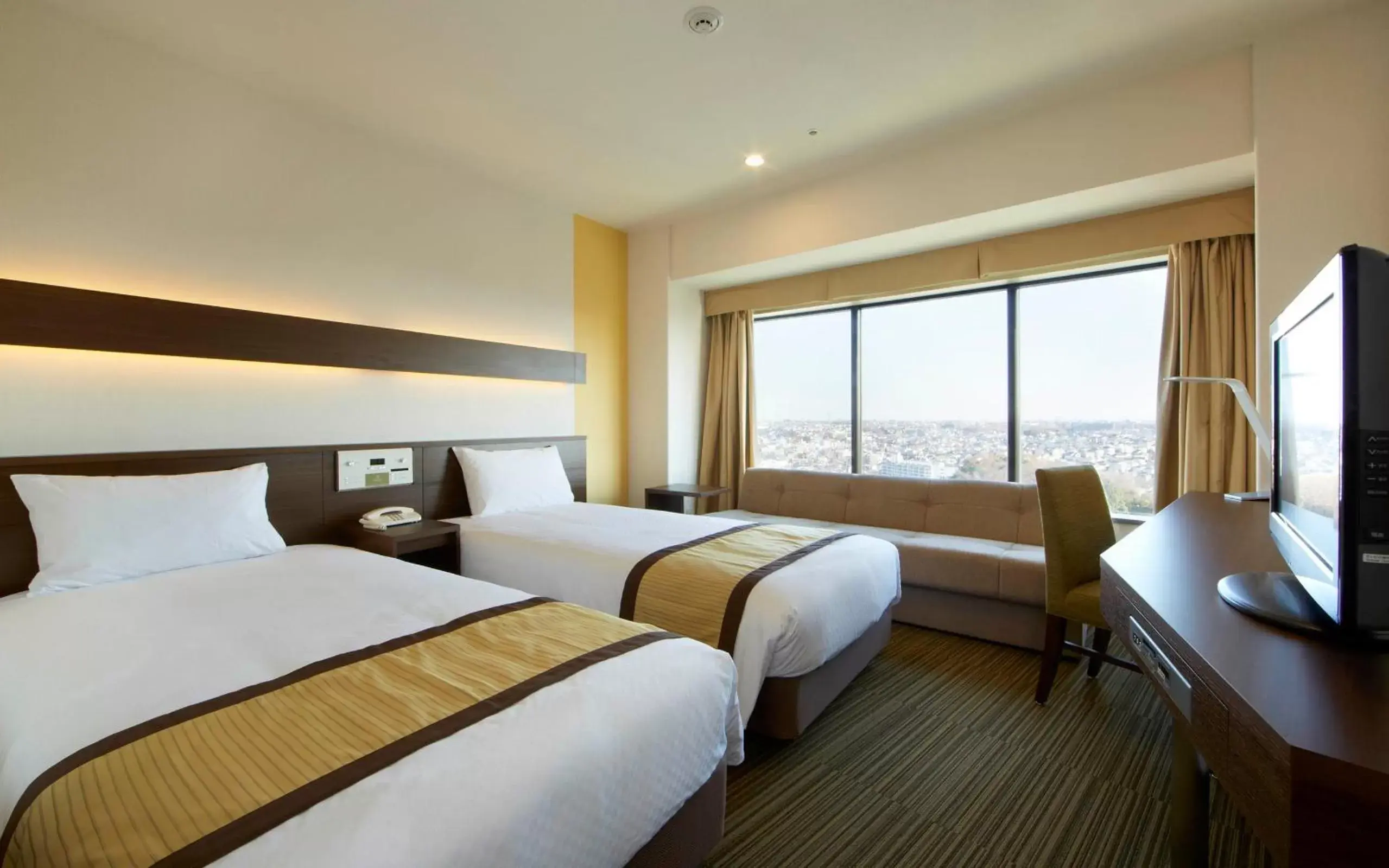 Standard Twin Room (8th - single occupancy - 15th Floor) - Smoking in Shin Yokohama Prince Hotel Standard Twin Room (8th - single occupancy - 15th Floor) - Smoking in Shin Yokohama Prince Hotel