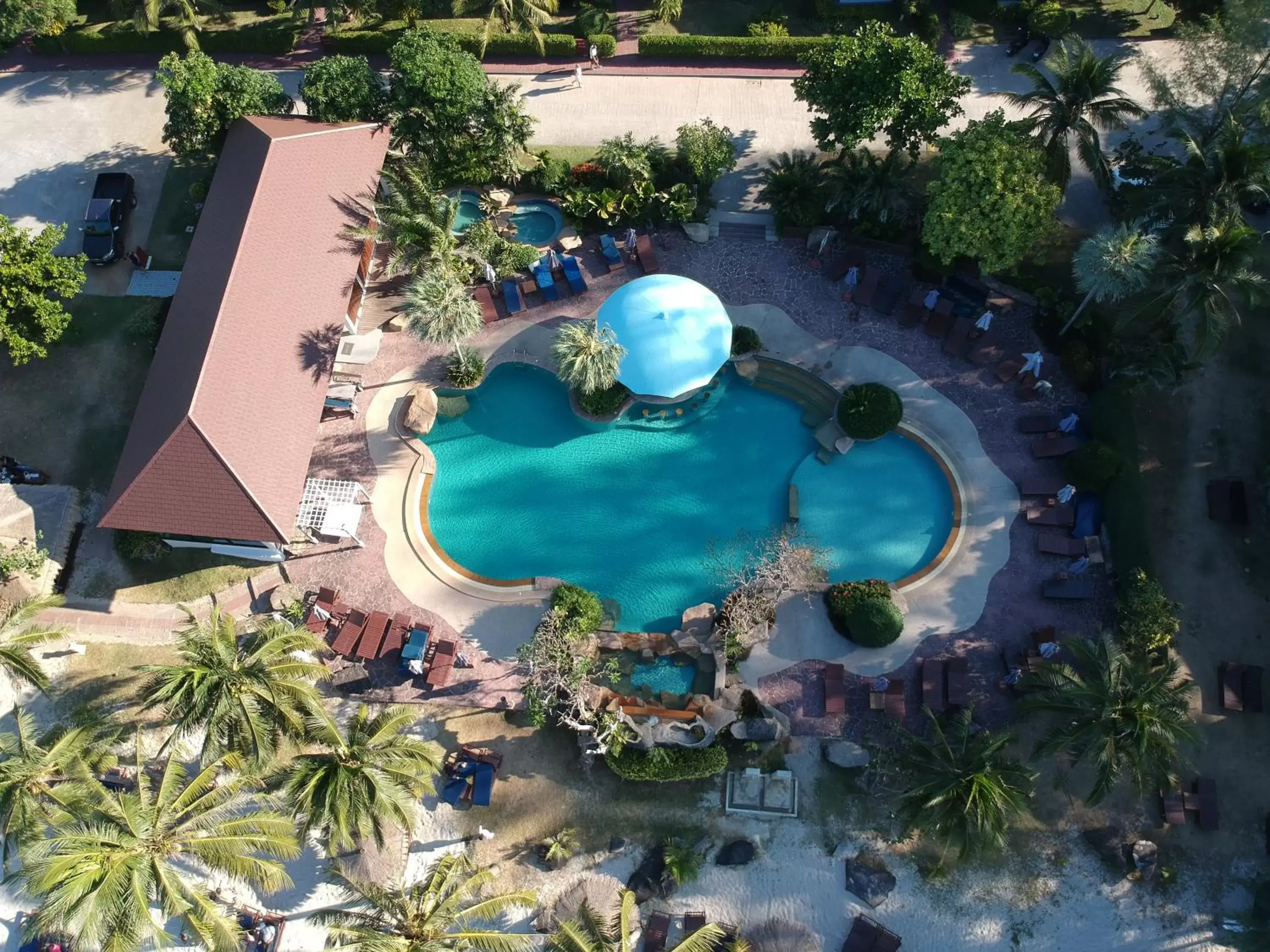 Bird's eye view, Pool View in Klong Prao Resort - SHA Extra Plus