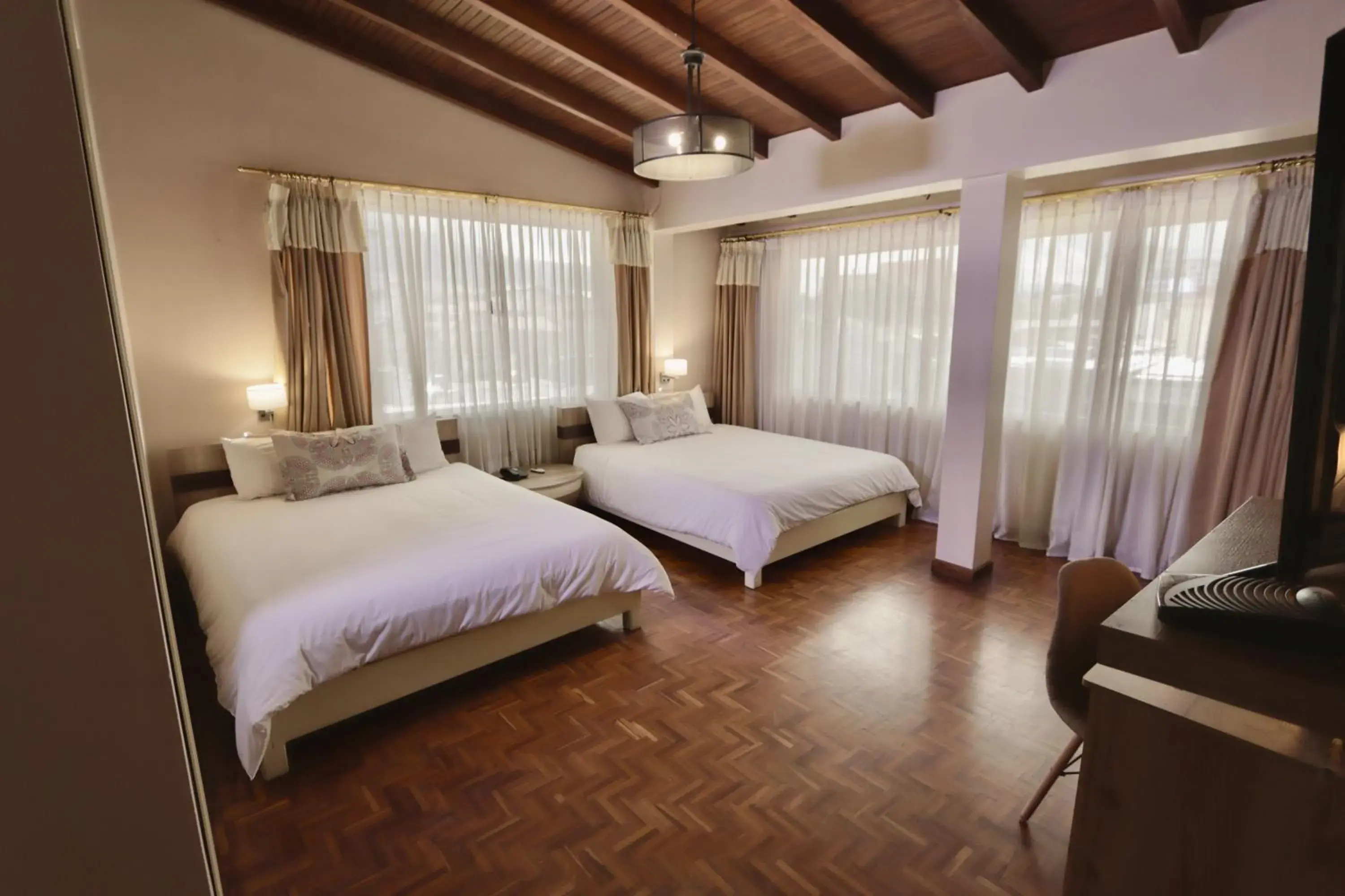 Bedroom, Bed in Hotel Sandmelis