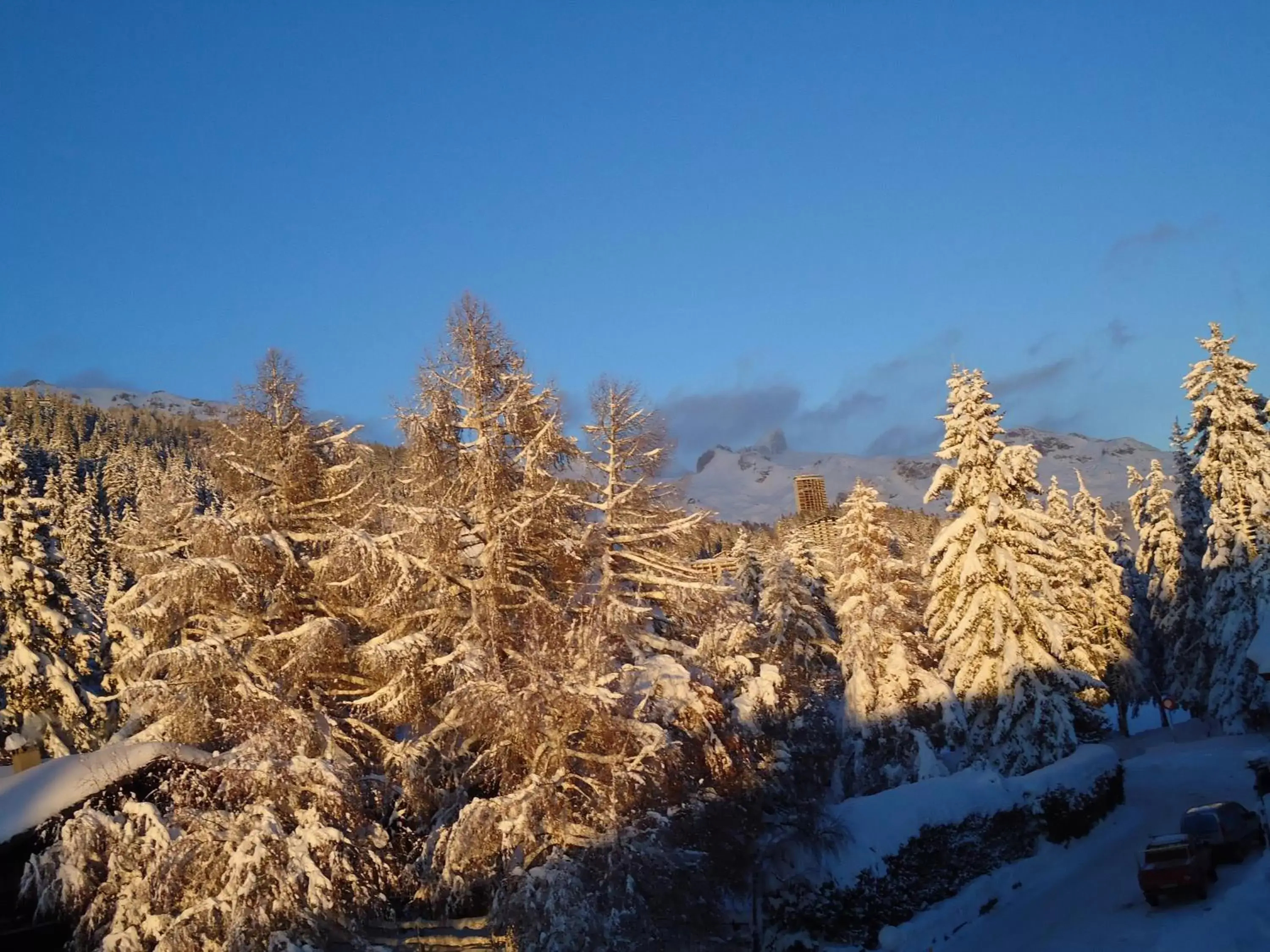 View (from property/room), Winter in Hotel Ad'Eldorado