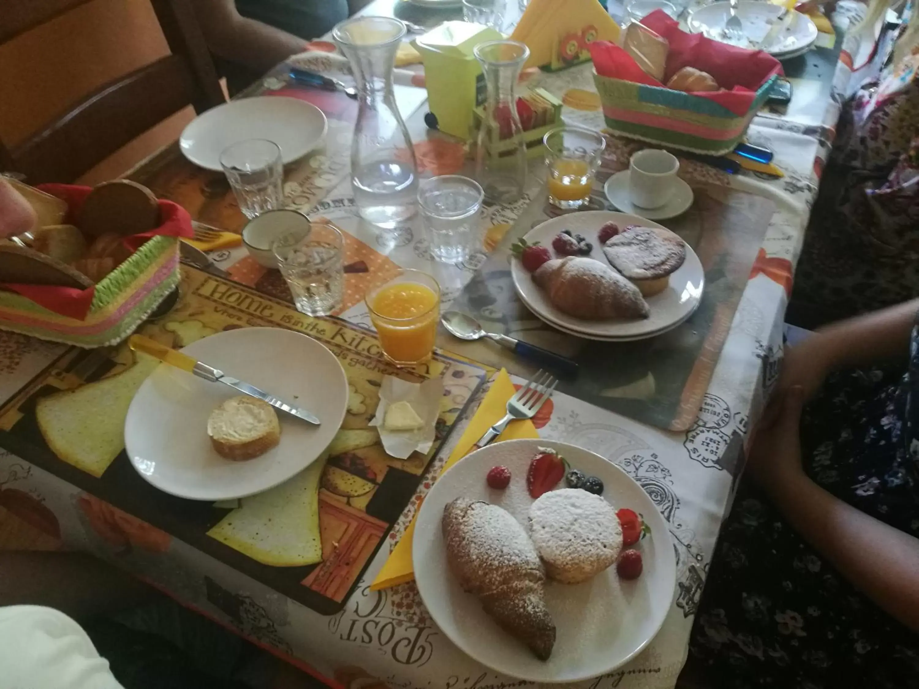 Continental breakfast, Breakfast in Rainbow Relais