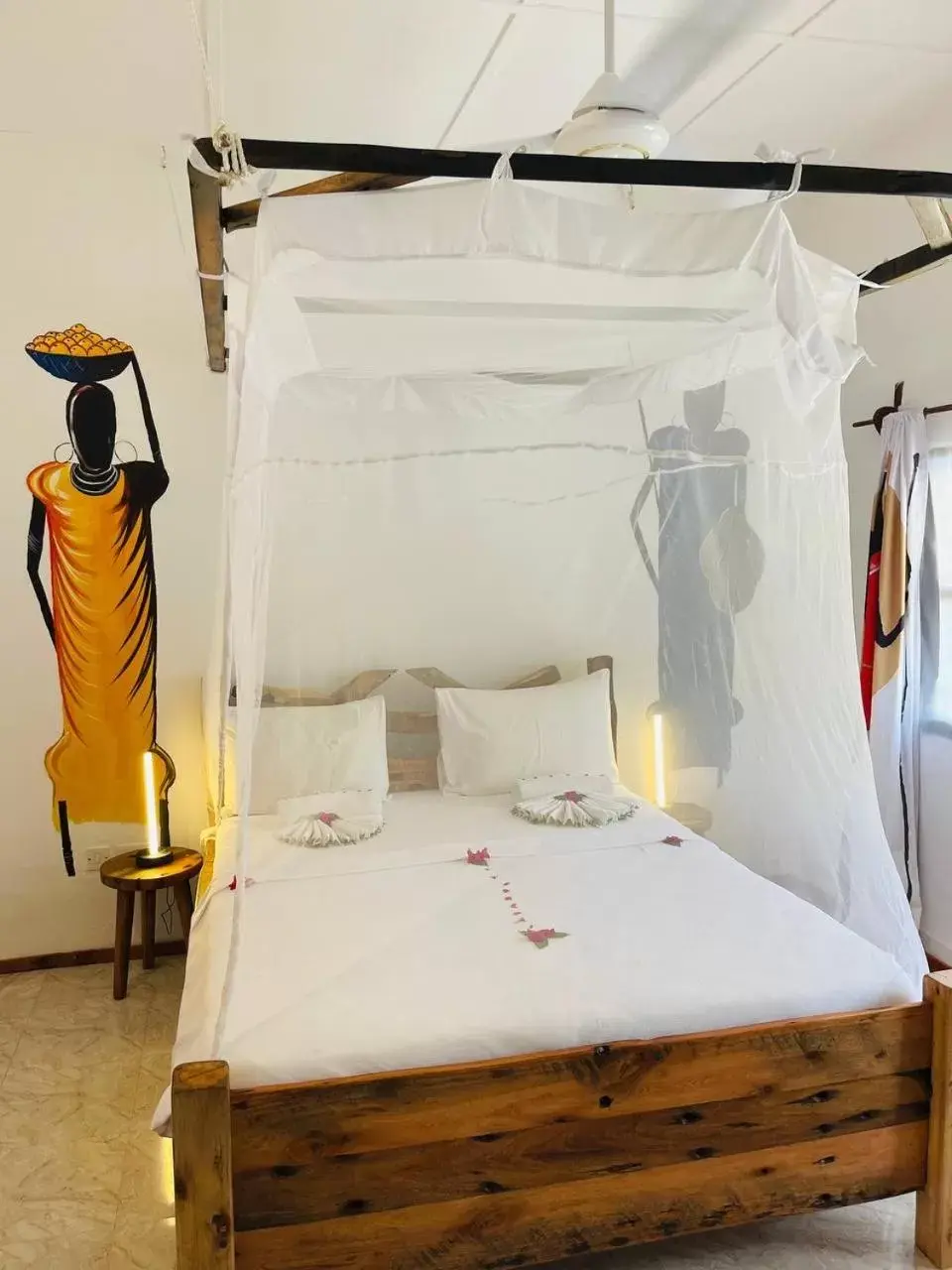 Bed in Babalao Bungalows