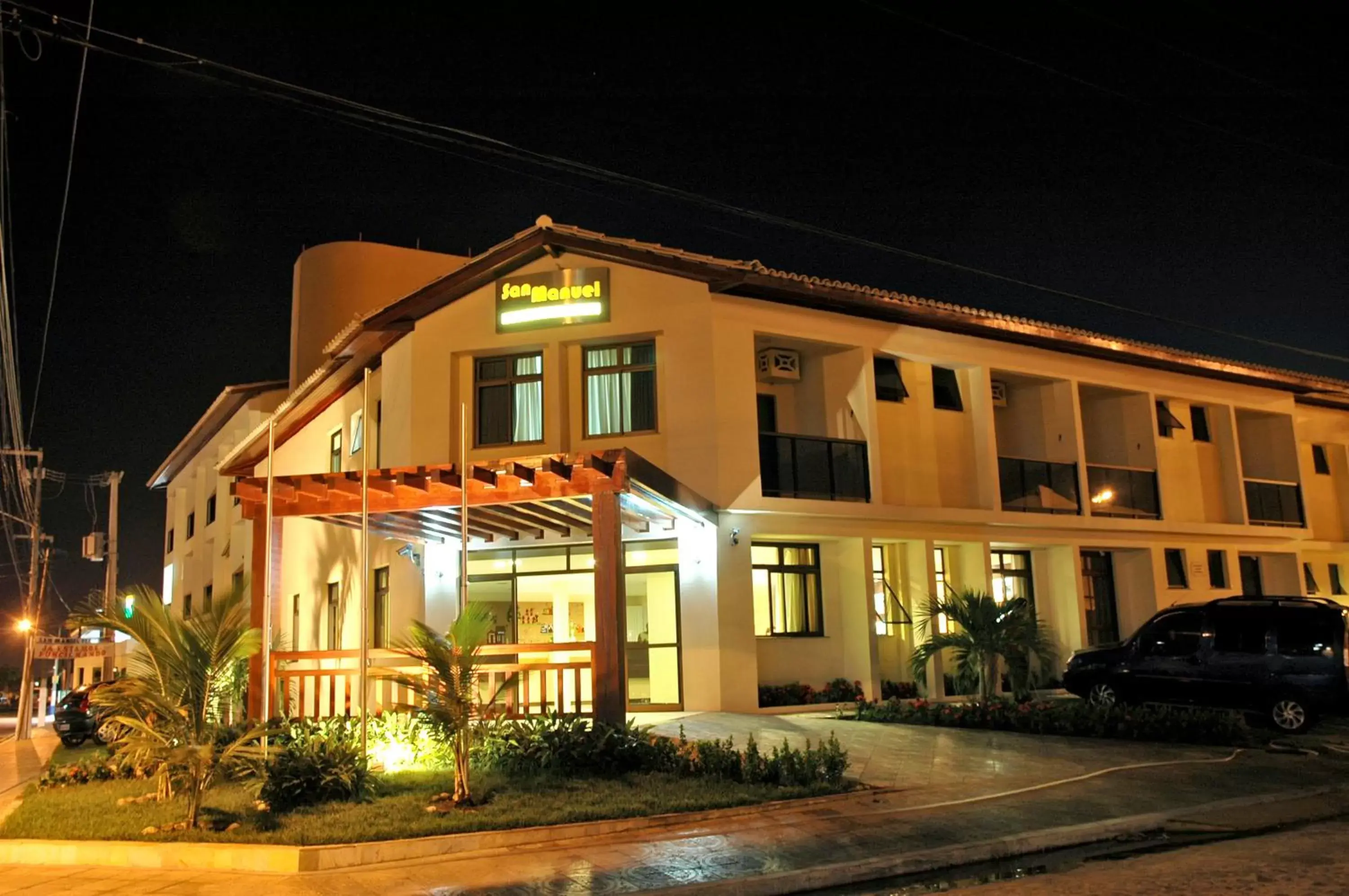 Facade/entrance, Property Building in San Manuel Praia Hotel