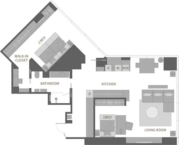 Floor Plan in The Classic 500 Pentaz Executive Residence