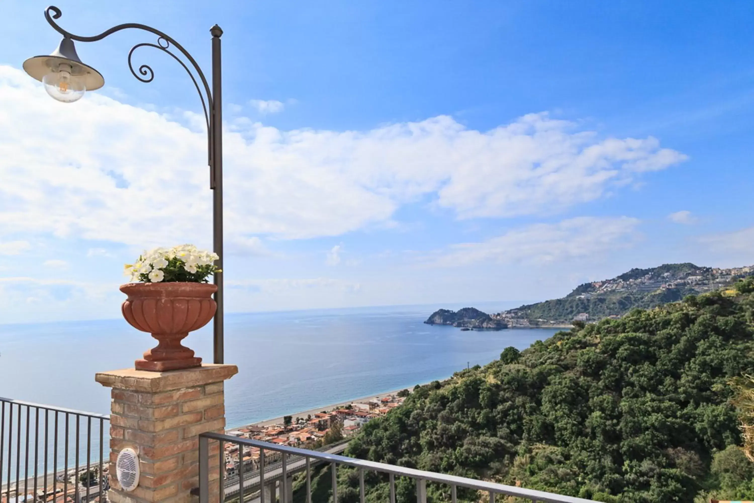 Balcony/Terrace in Hotel Antares