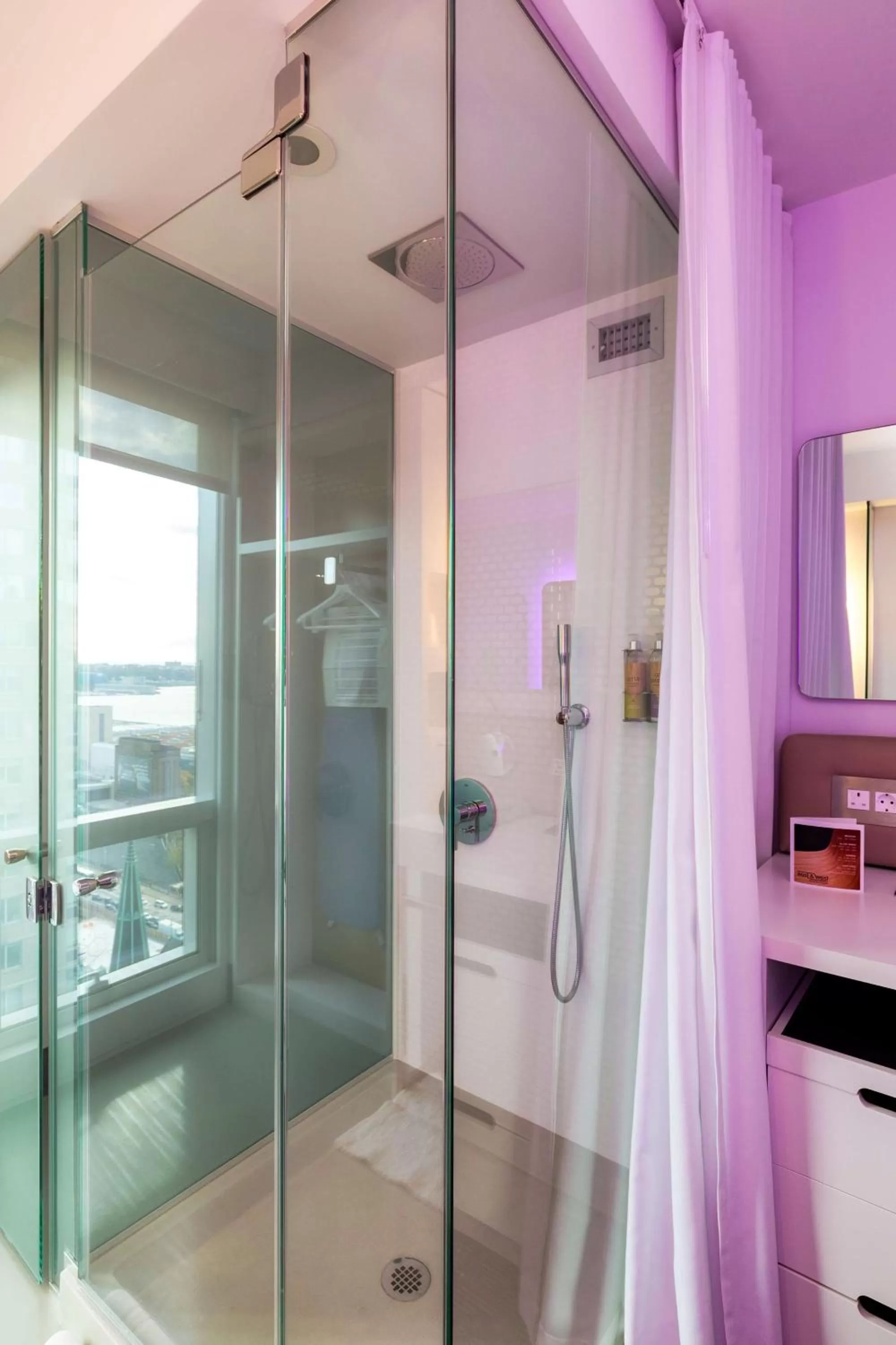 Bathroom in YOTEL New York Times Square