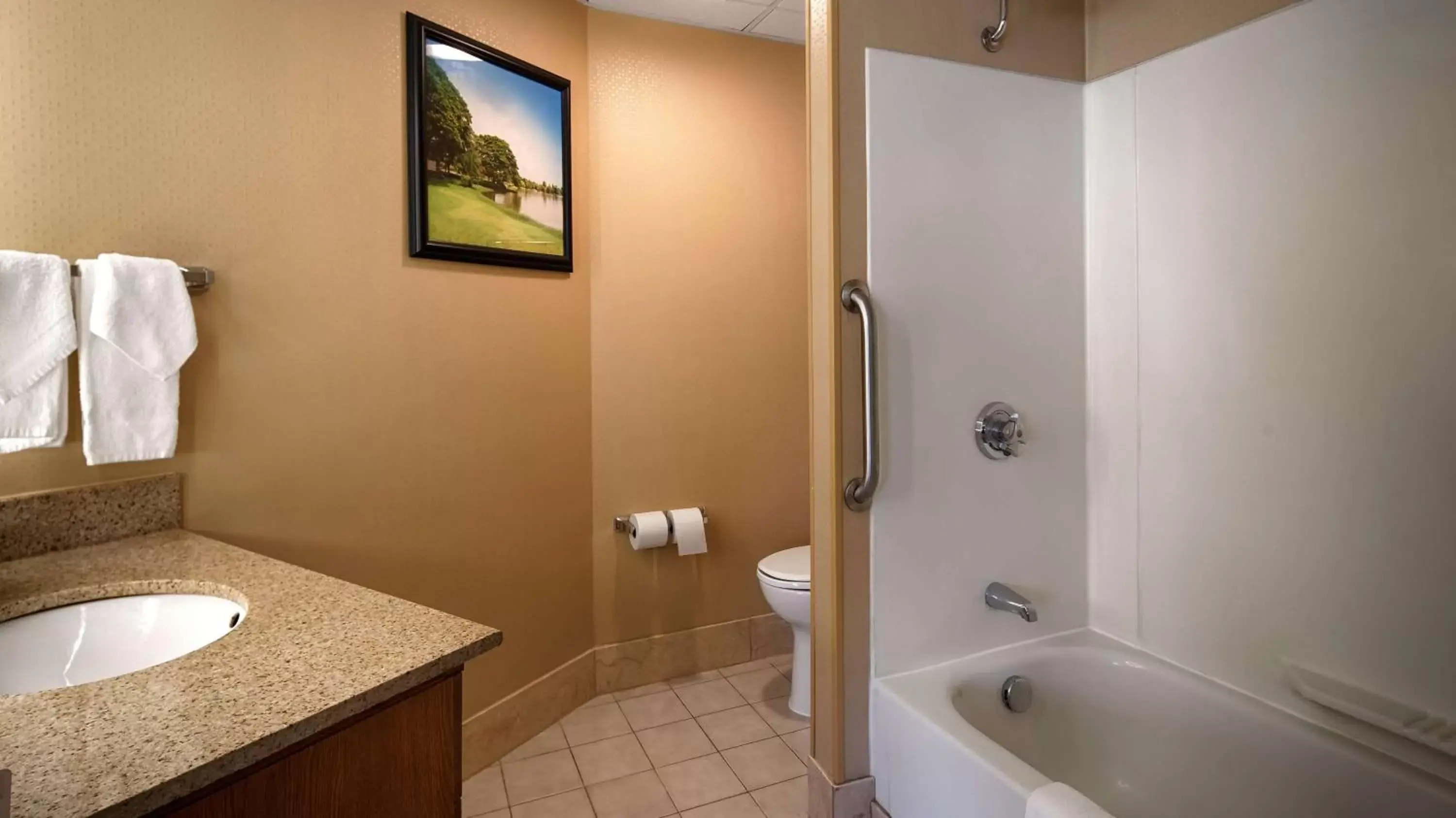 Bathroom in Best Western Rockland