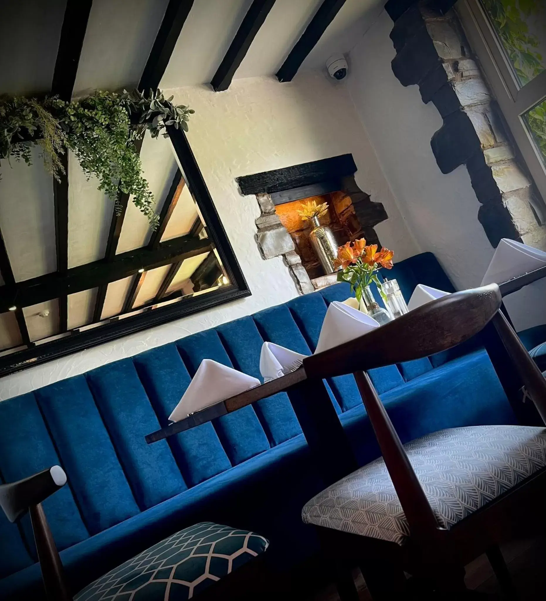 Seating Area in The Blue Boar