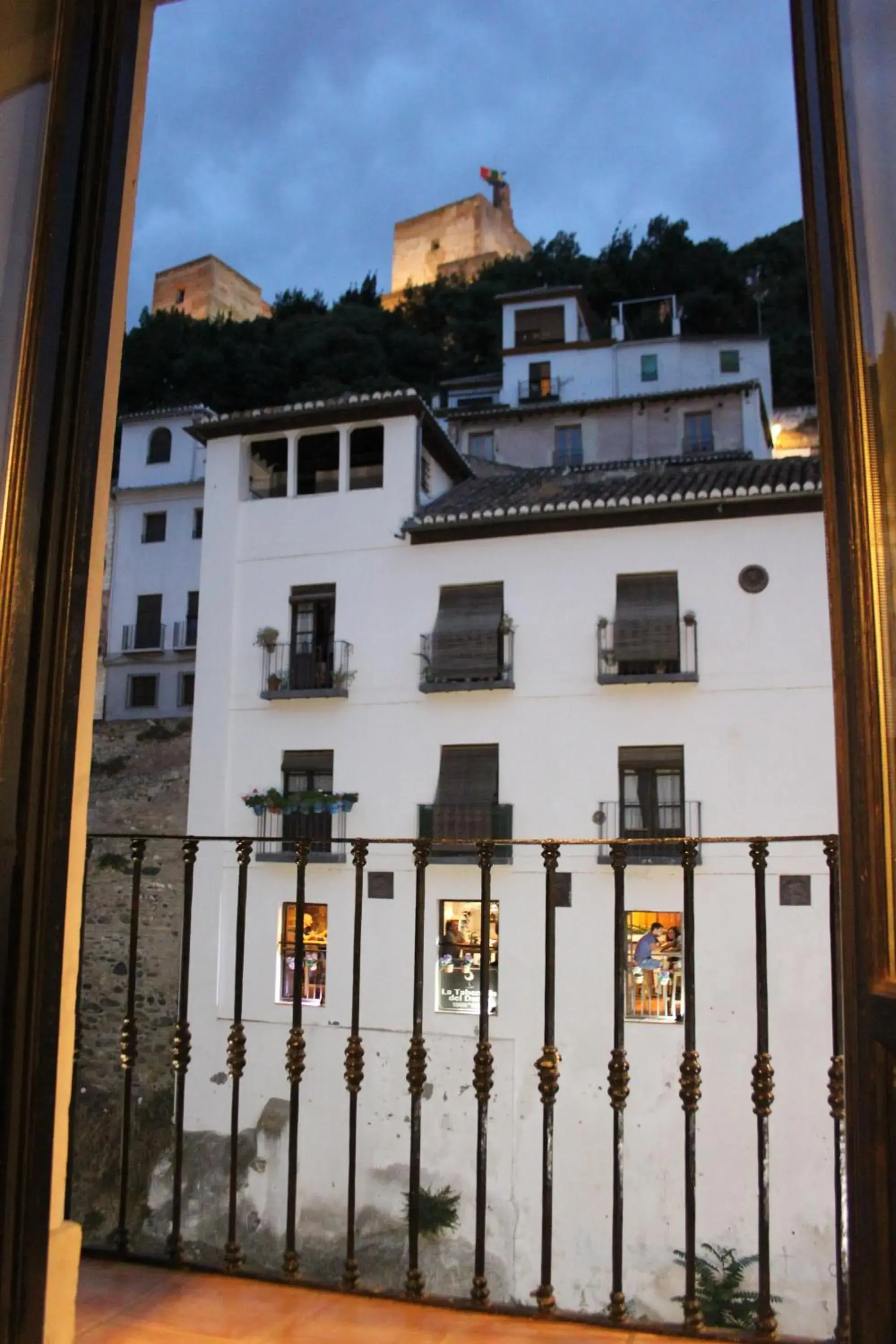 Balcony/Terrace, Property Building in Hotel Rosa De oro