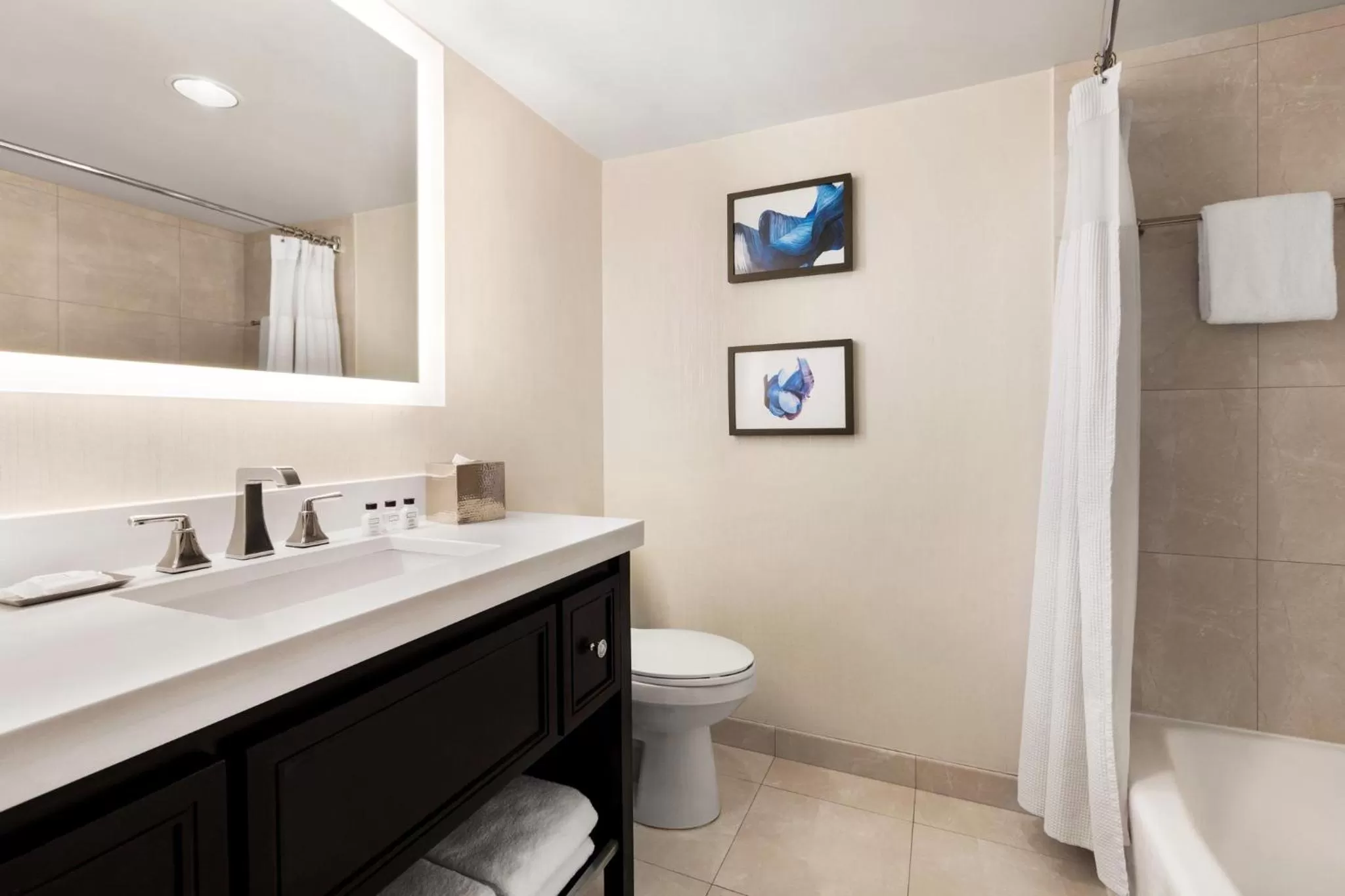 Bathroom in Crowne Plaza Hotel Philadelphia - King of Prussia by IHG