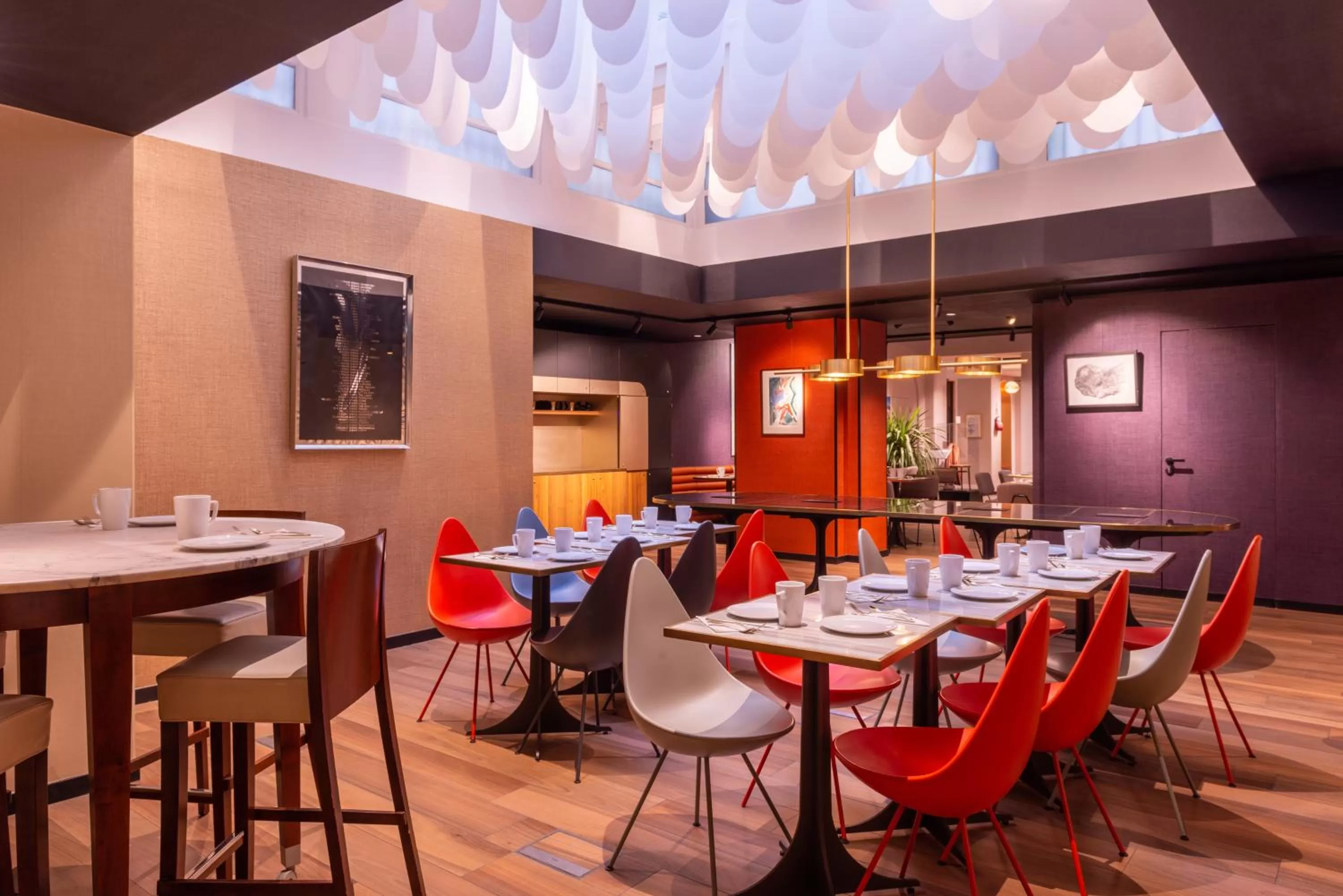 Continental breakfast in Golden Tulip Opera de Noailles