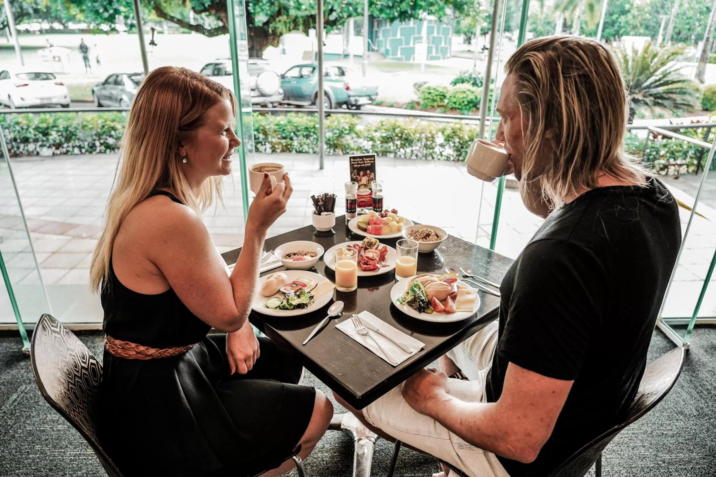 Buffet breakfast in Pacific Hotel Cairns