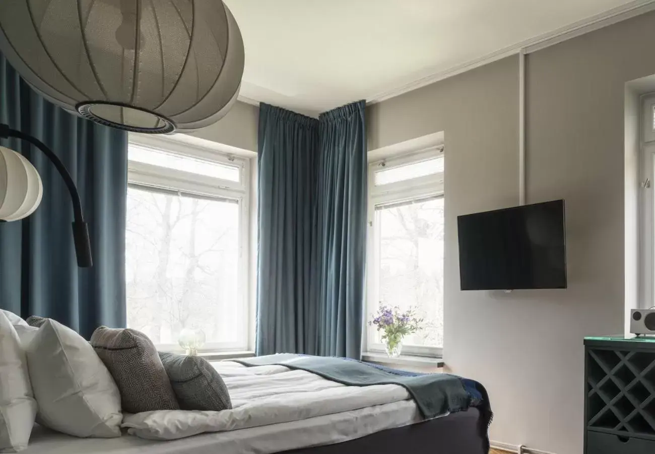 Bedroom, Bed in Näsby Slott