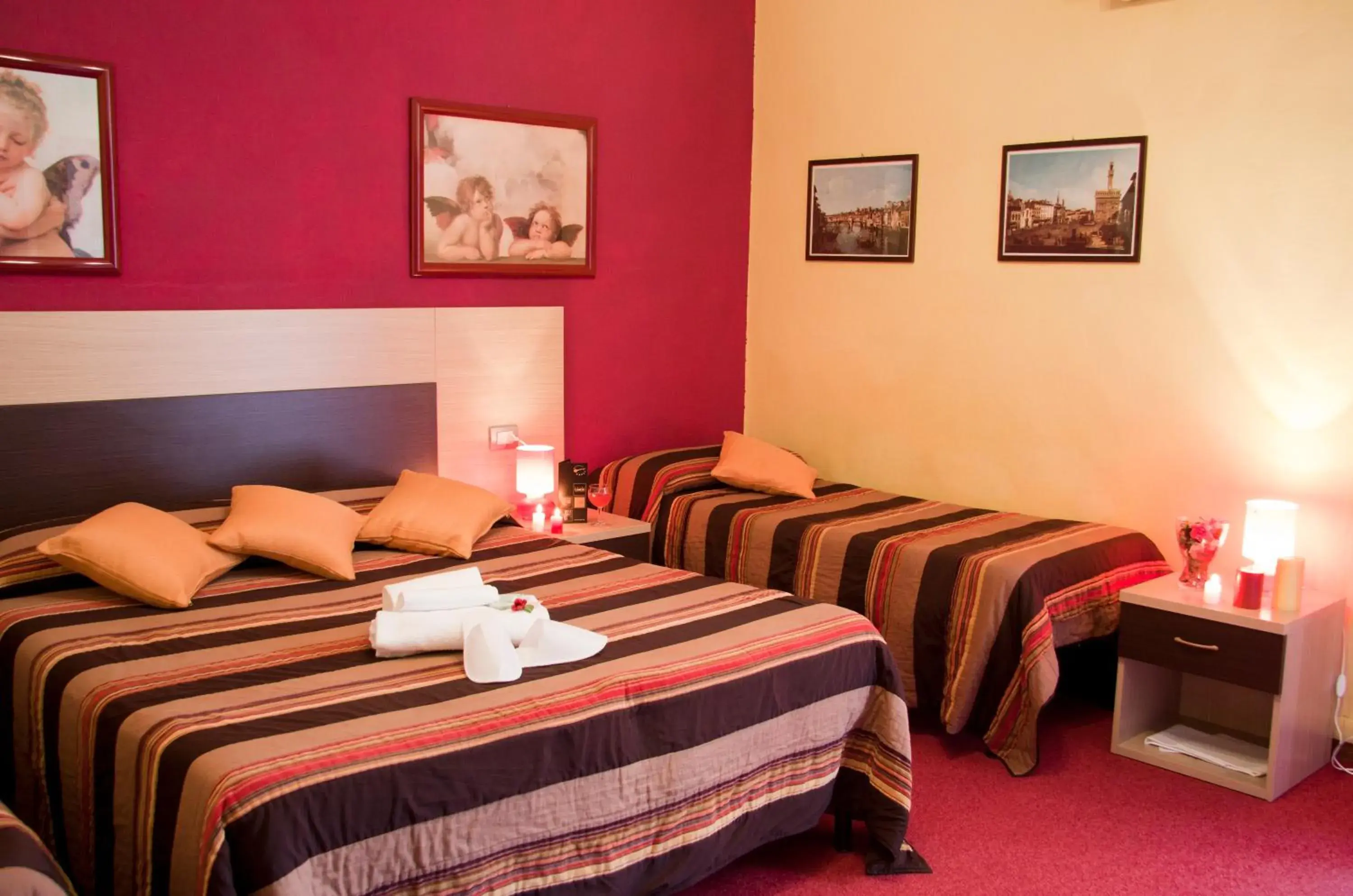 Bed in Hotel San Lorenzo