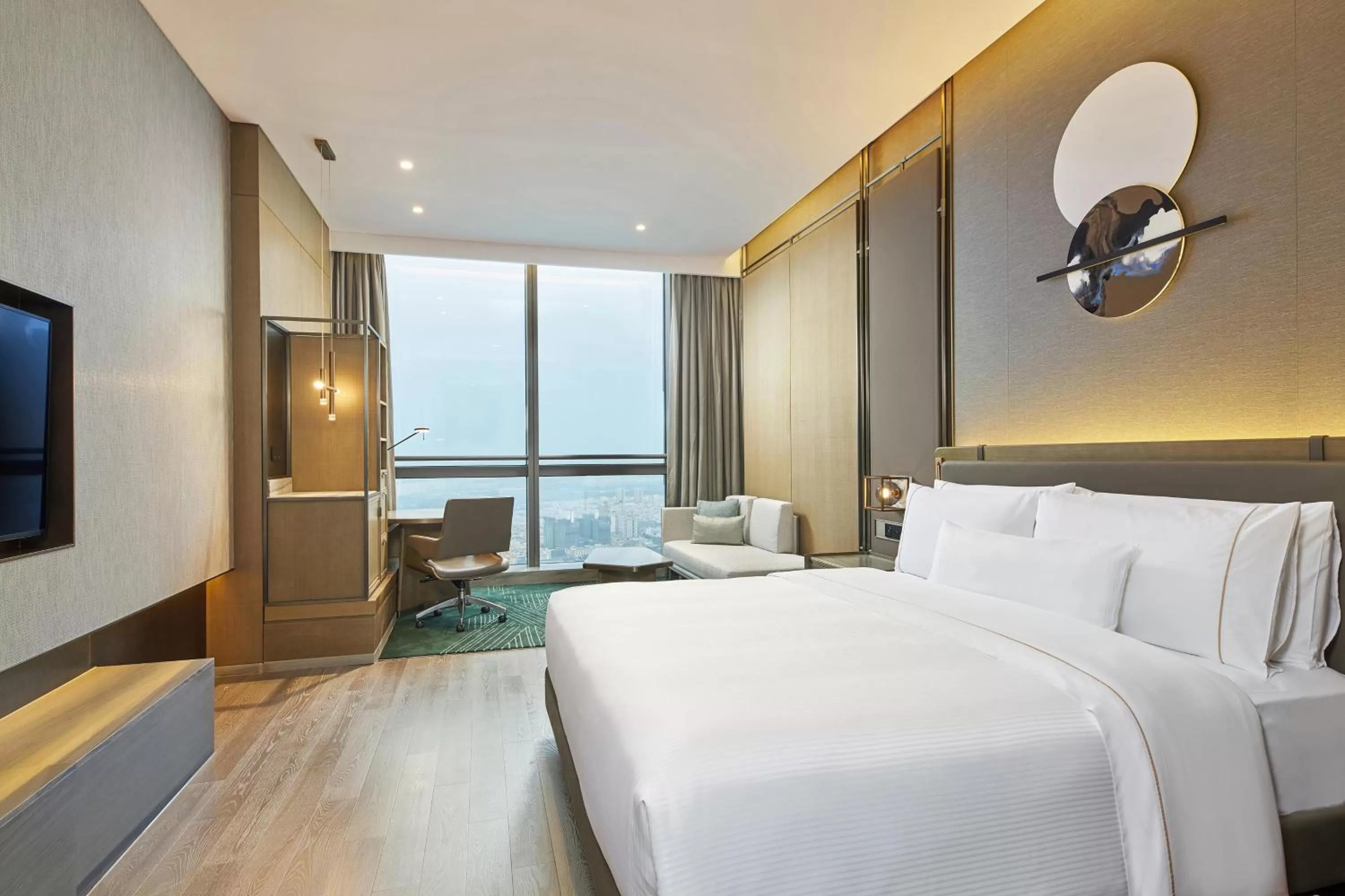 Photo of the whole room, Bed in The Westin Zhongshan Guzhen