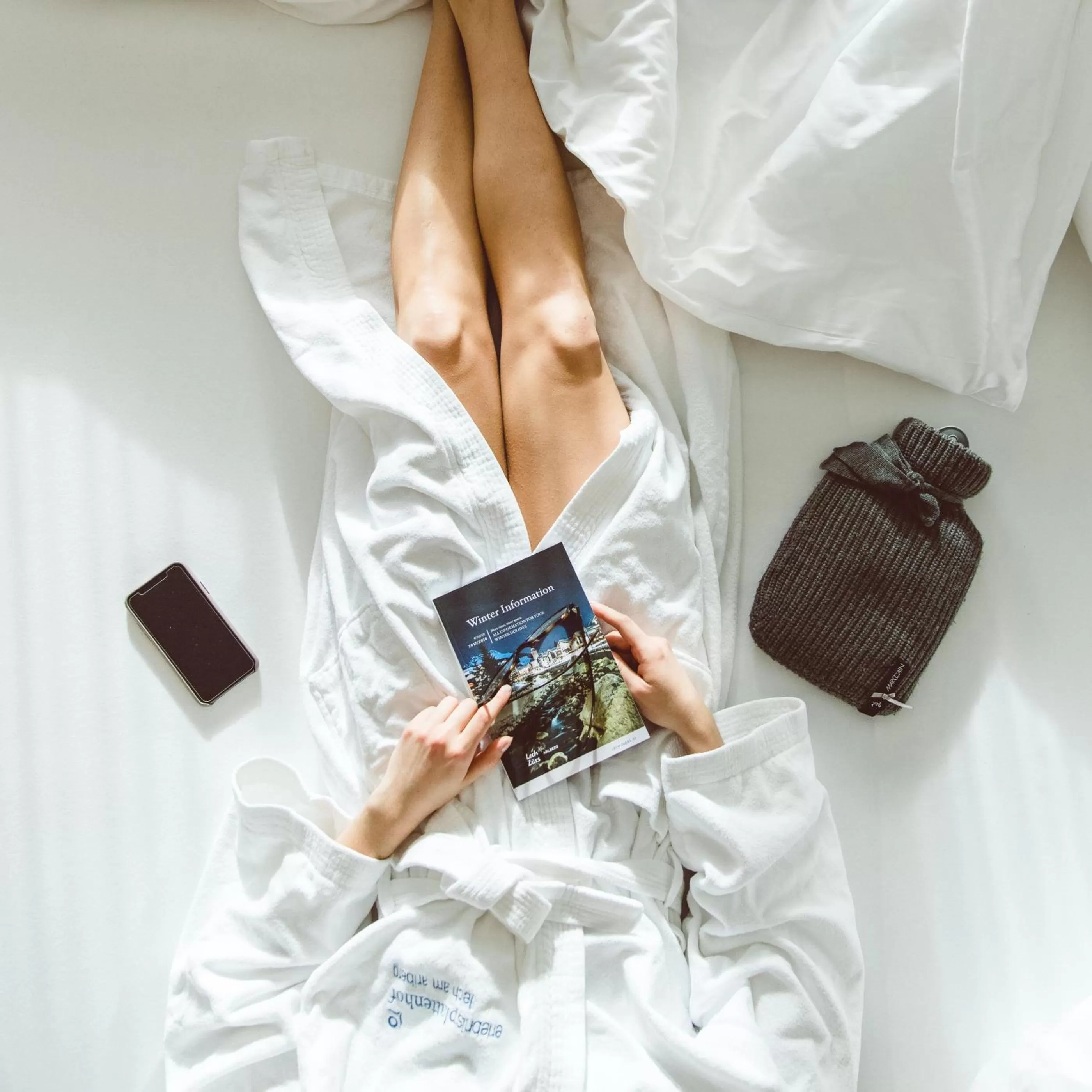 Bed in Hotel Plattenhof