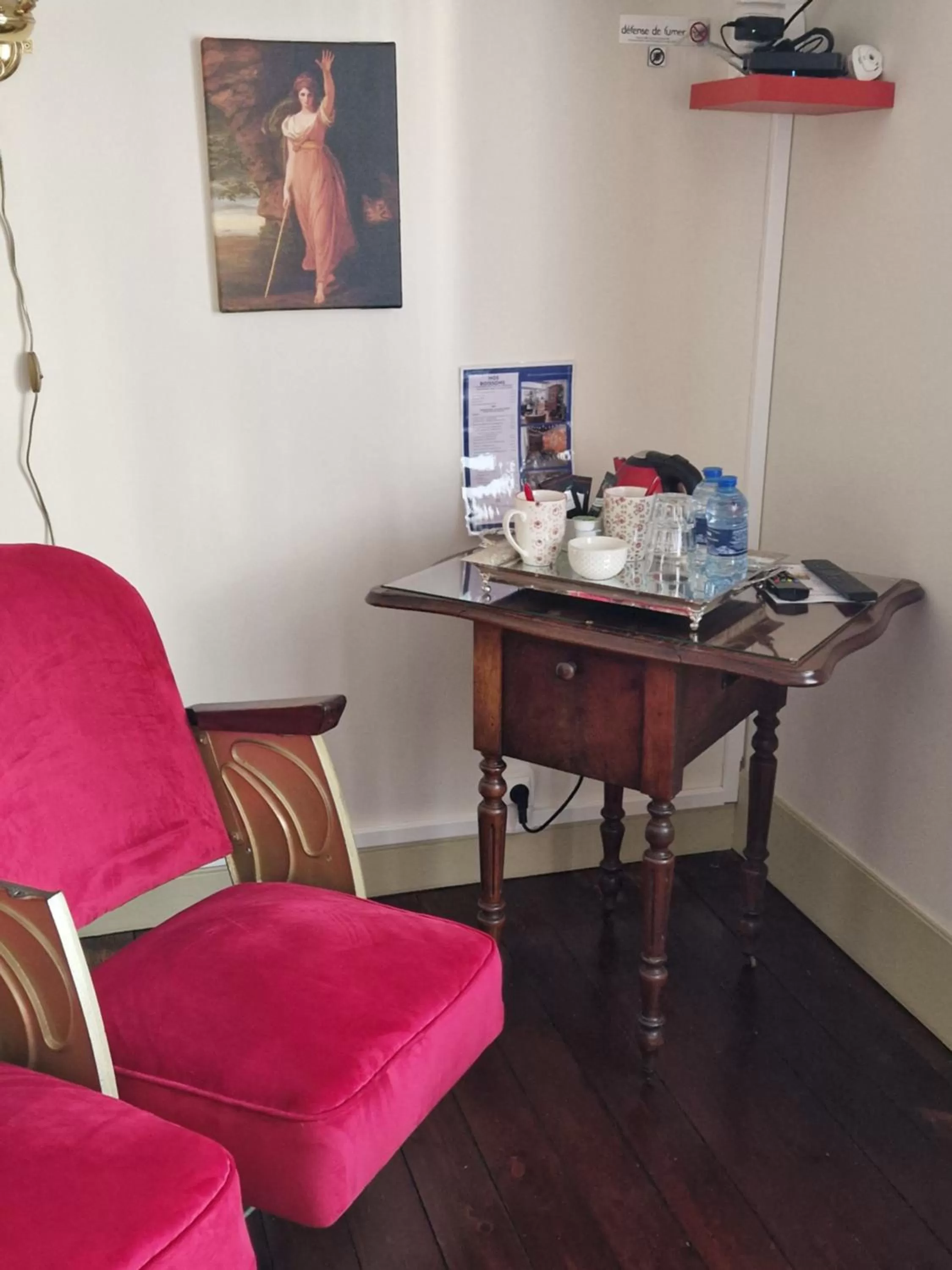 Seating area in B & B Les Secrets des Loges