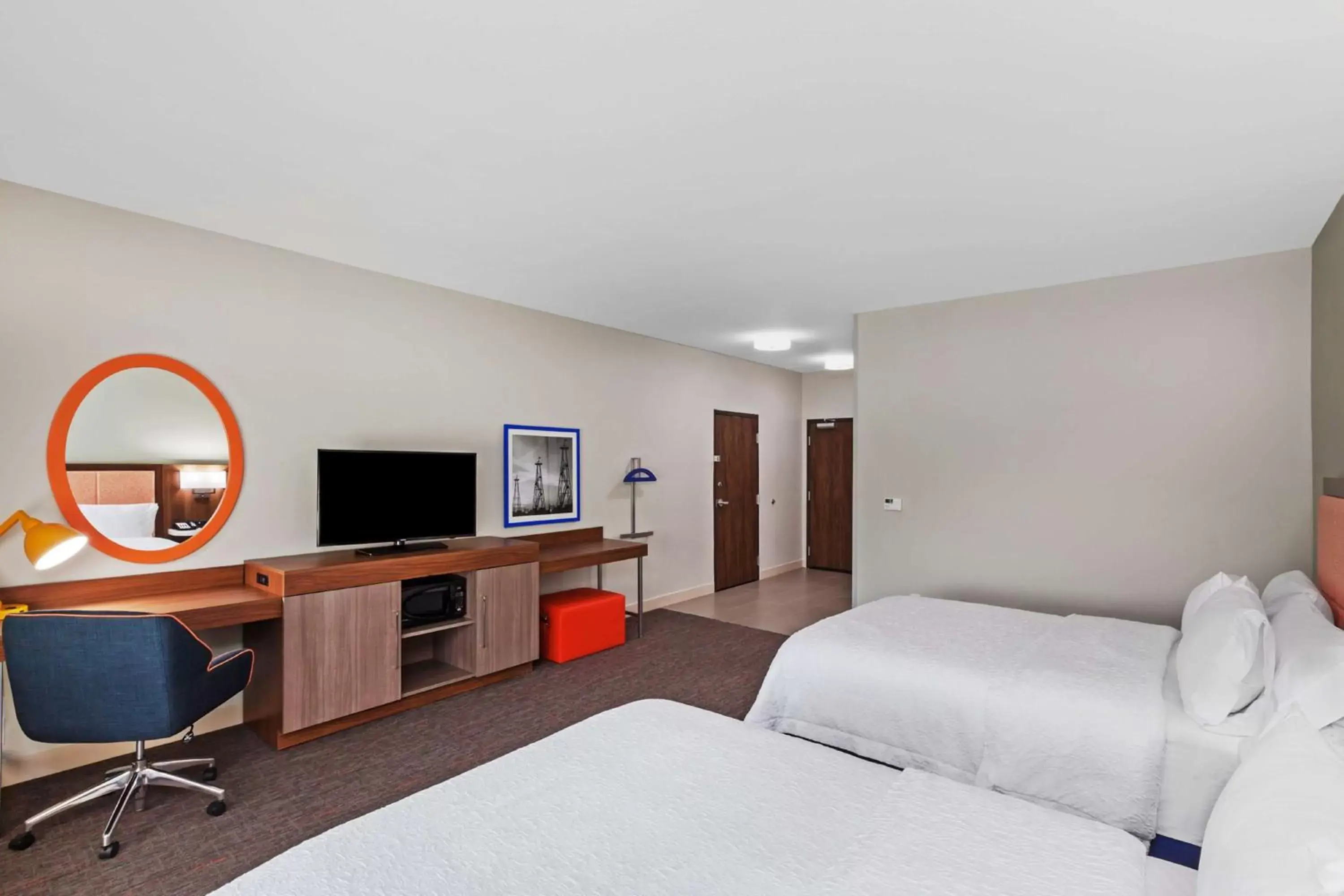 Bed in Hampton Inn Ozona Bed in Hampton Inn Ozona