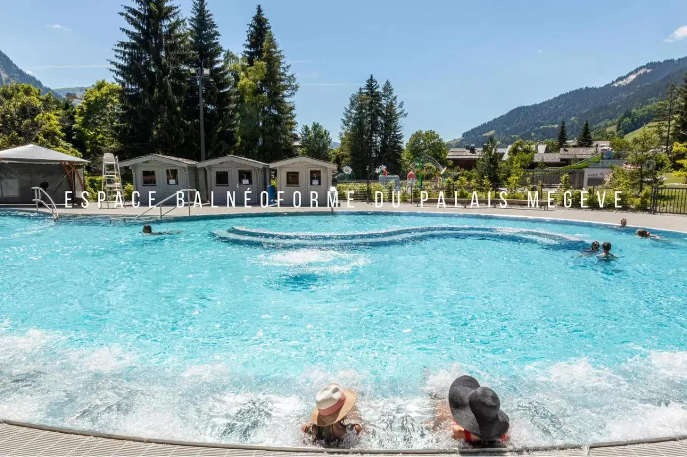 Swimming Pool in Novotel Megève Mont-Blanc