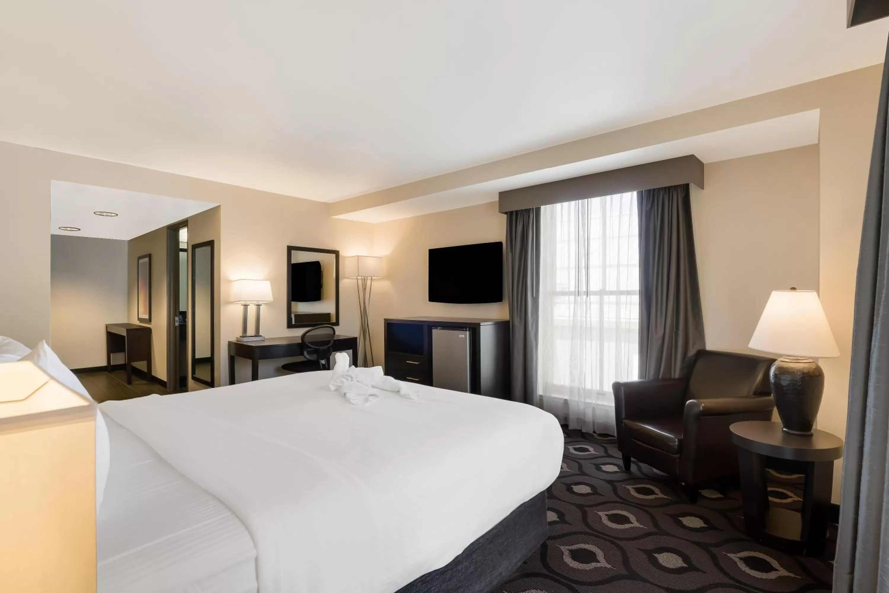 Bed in Grand Z Hotel Casino by Red Lion Hotels