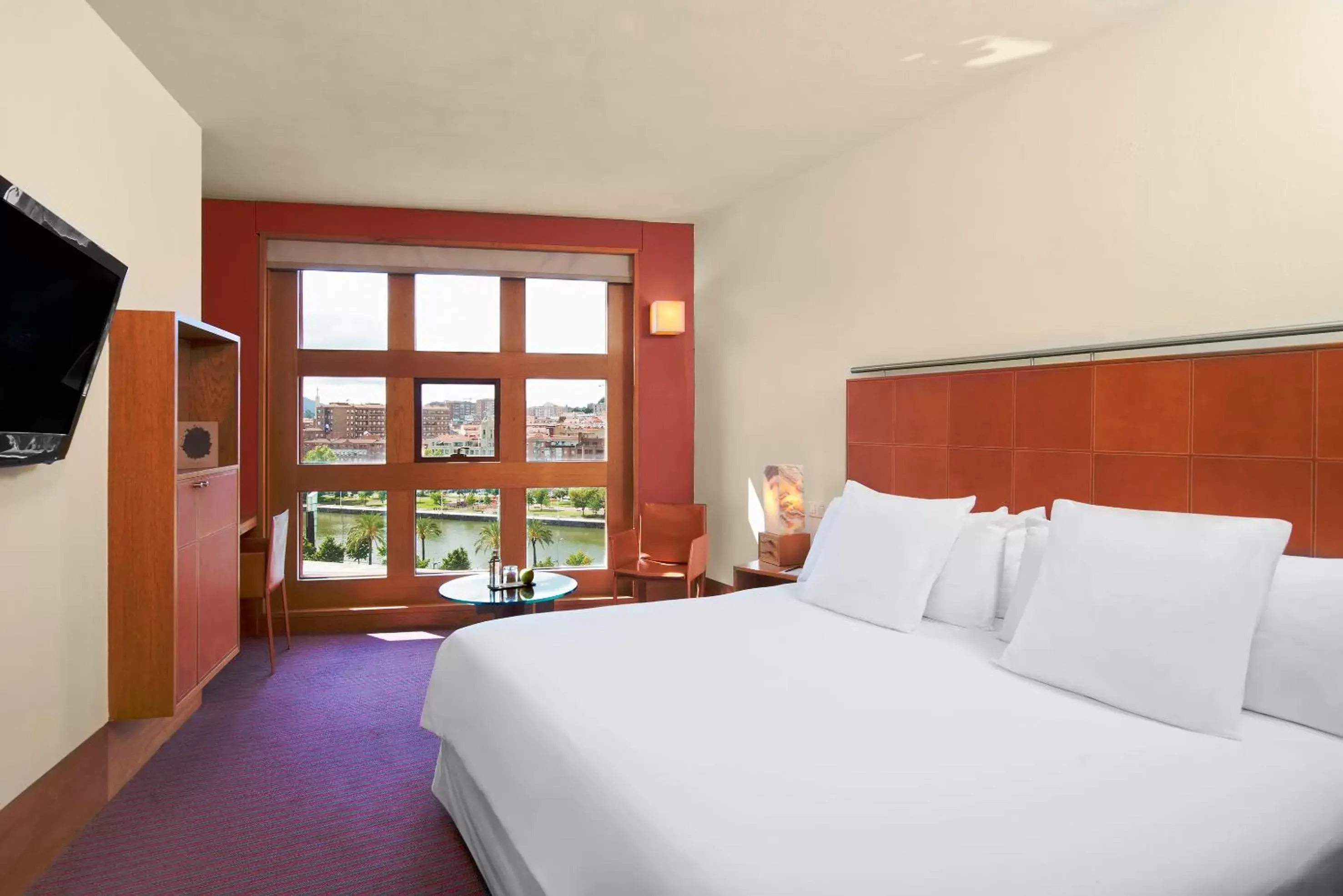 Bed in Hotel Melia Bilbao