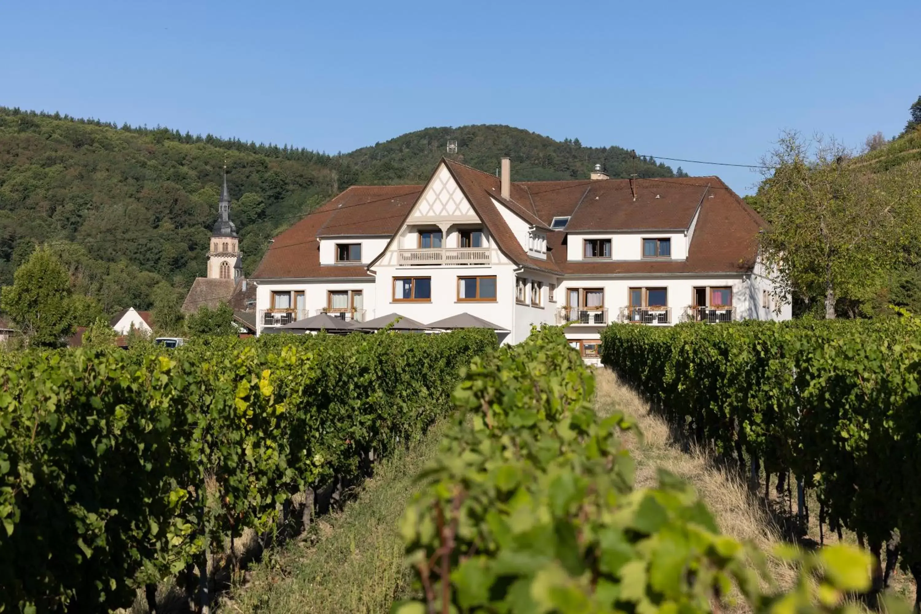 Property Building in Hôtel Restaurant Le Kastelberg, The Originals Boutique