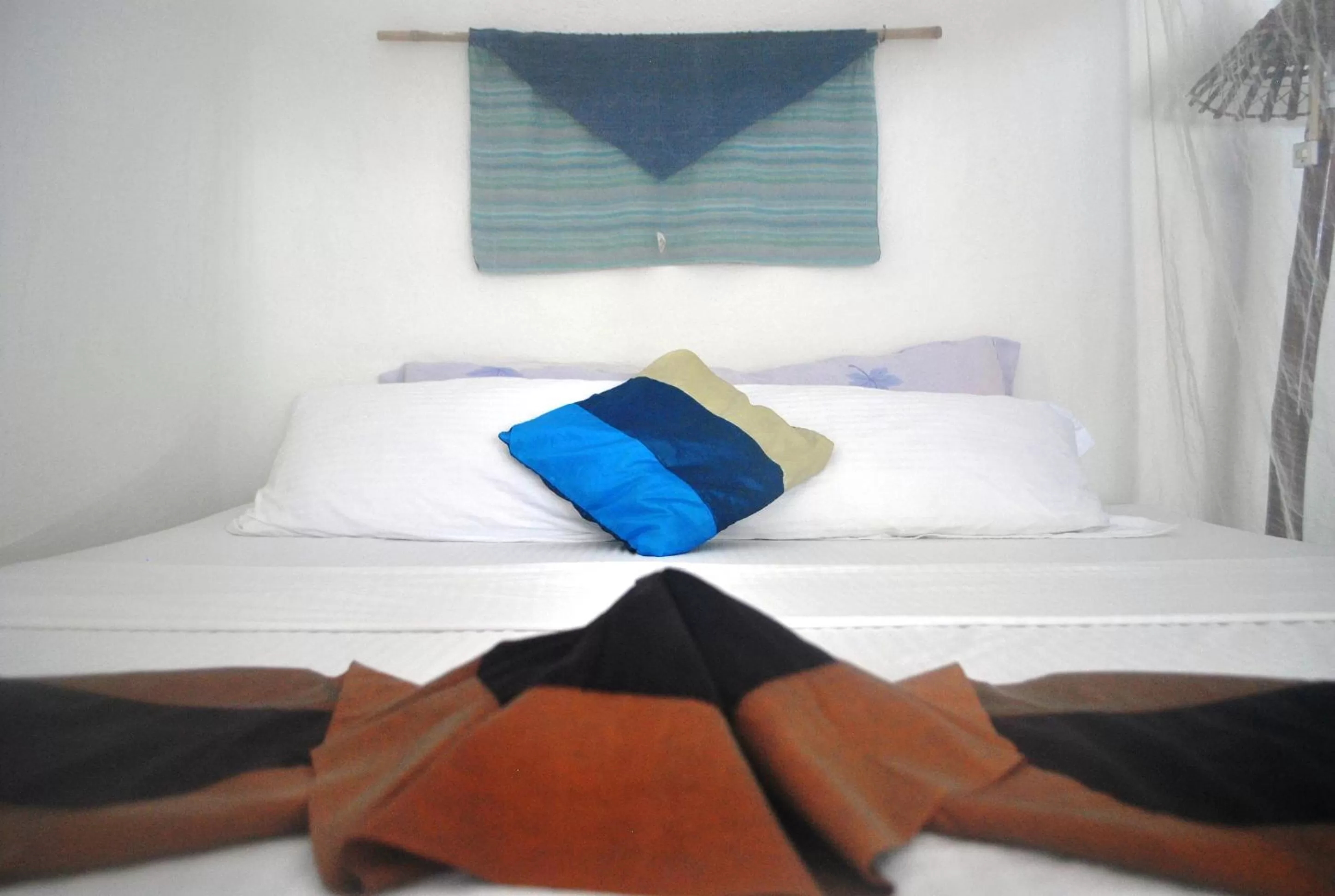 Bed in The Blue Orchid Resort