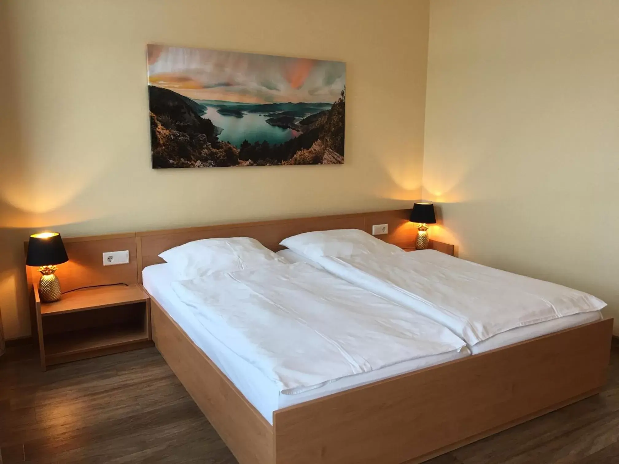 Bed in Hotel Kieler Förde